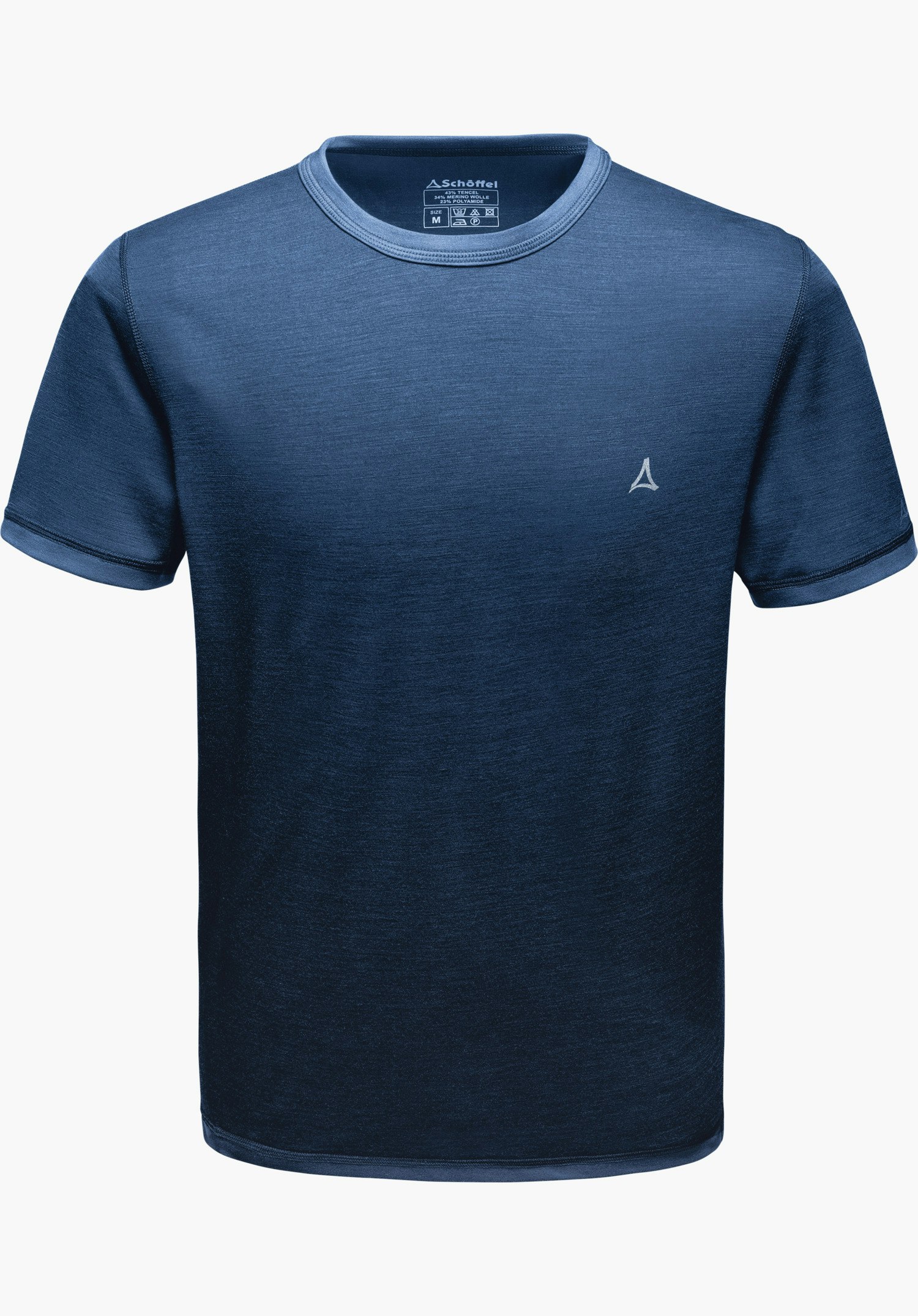 Schöffel Merino Sport Shirt 1/2 Arm M Funktionsunterwäsche Herren blau Outdoor 