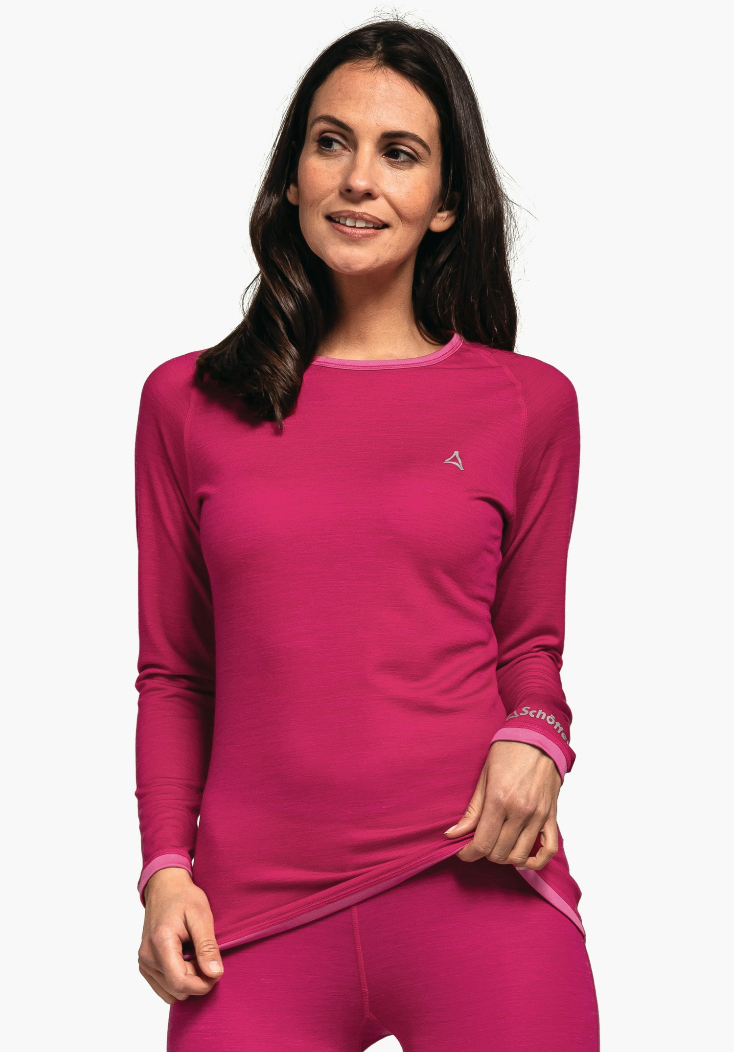Schöffel Funktionales Longsleeve mit Merinowolle