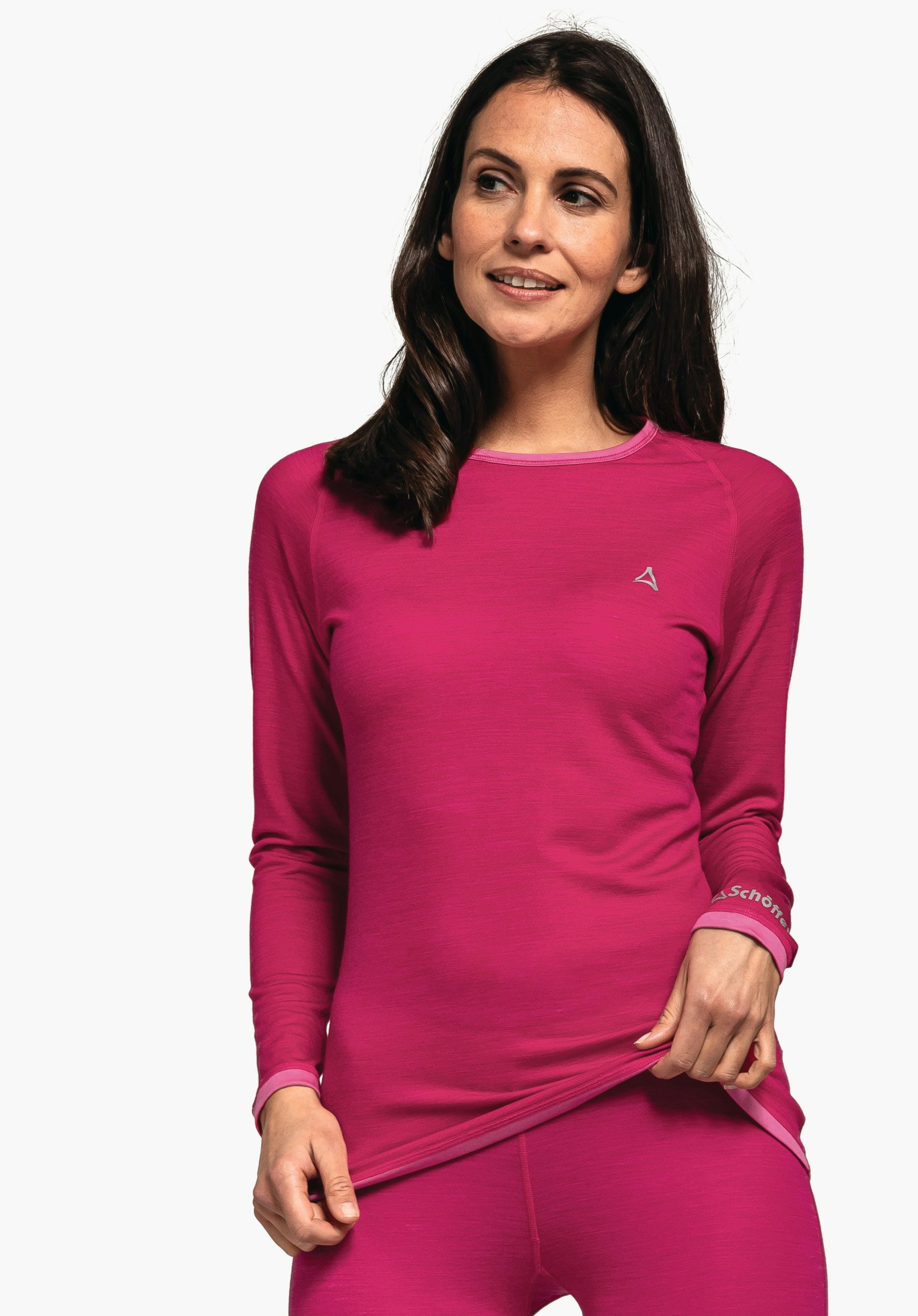 Ski Merino Sport Shirt 1/1 Arm W