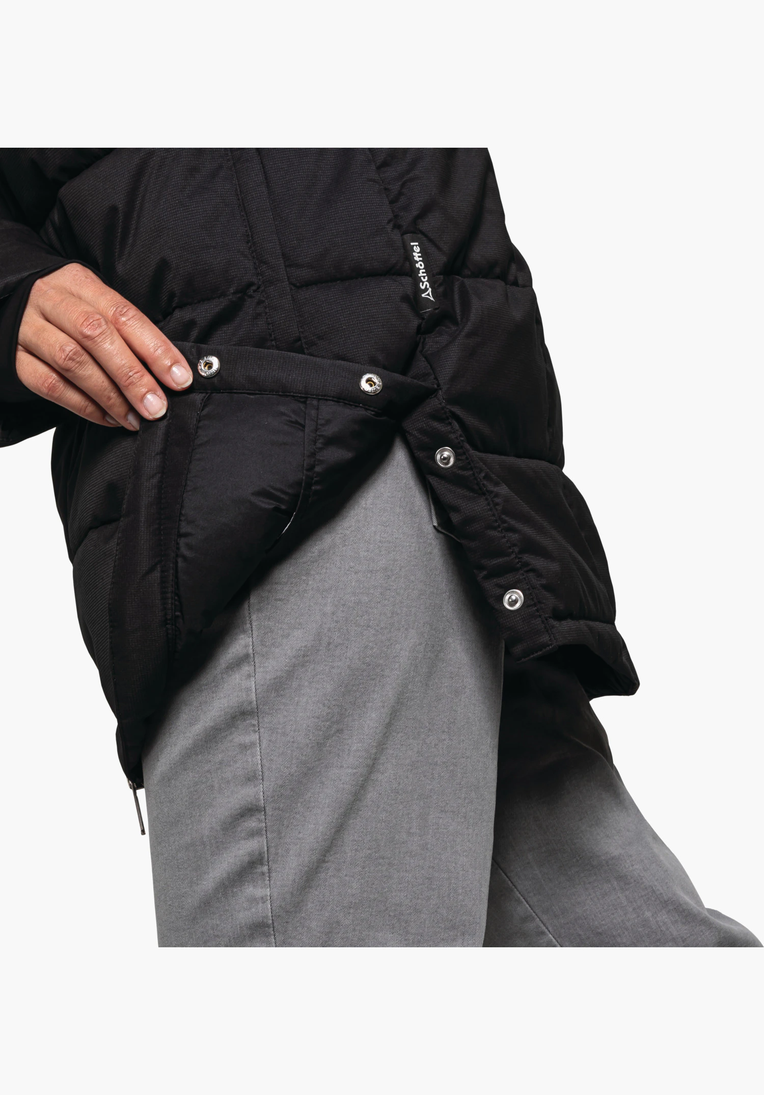 Schöffel Damen Parka Boston L – Wind- & Wasserabweisend, Mit Comfortemp-Isolierung, Größe 42