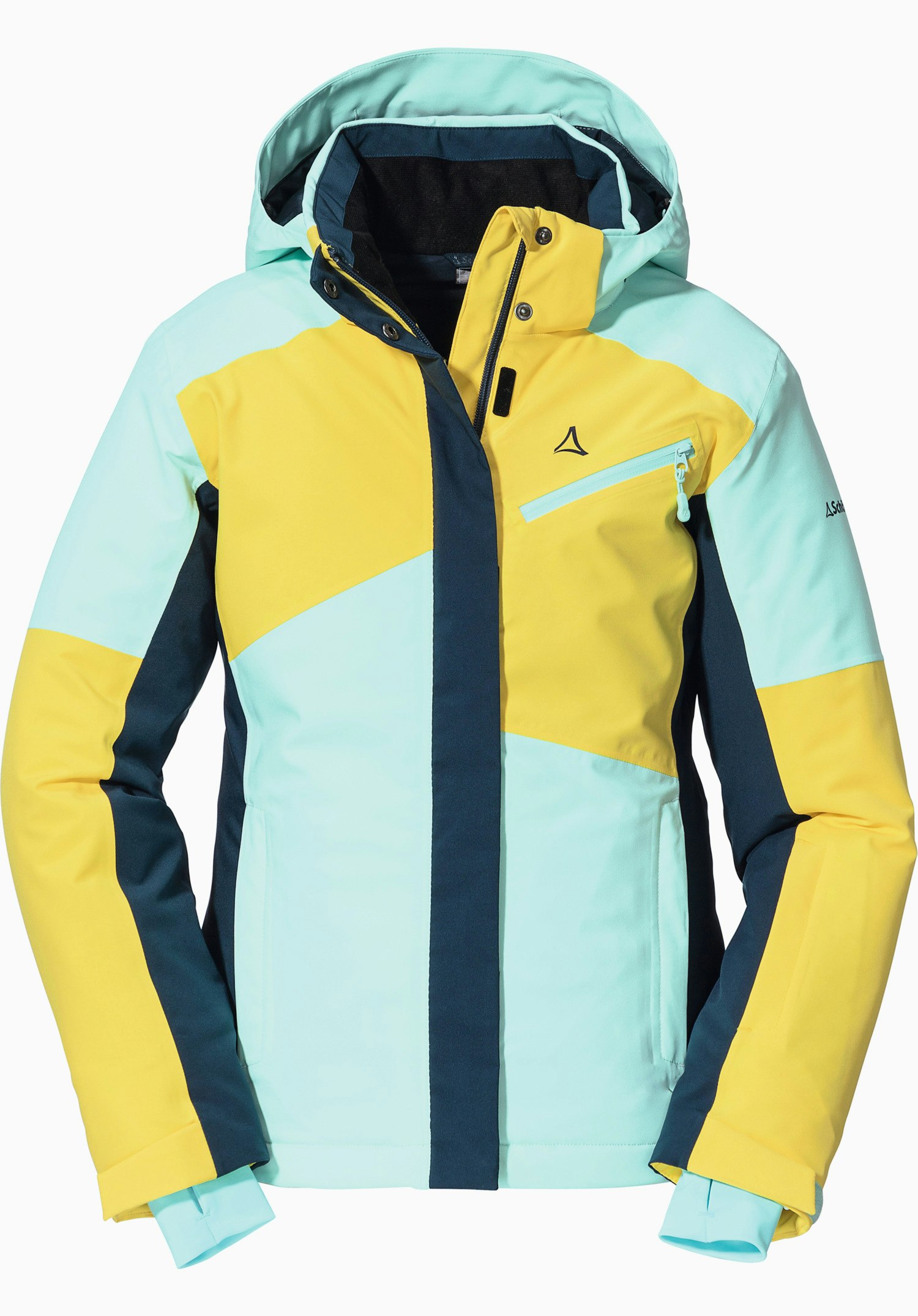 cobalt blue ski jacket