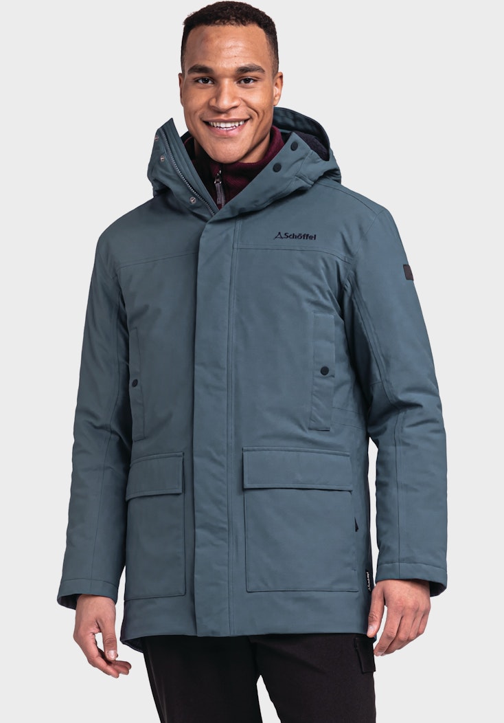 Steppjacke Herren Outdoorjacke Winter Parka Herren Outlet Herren