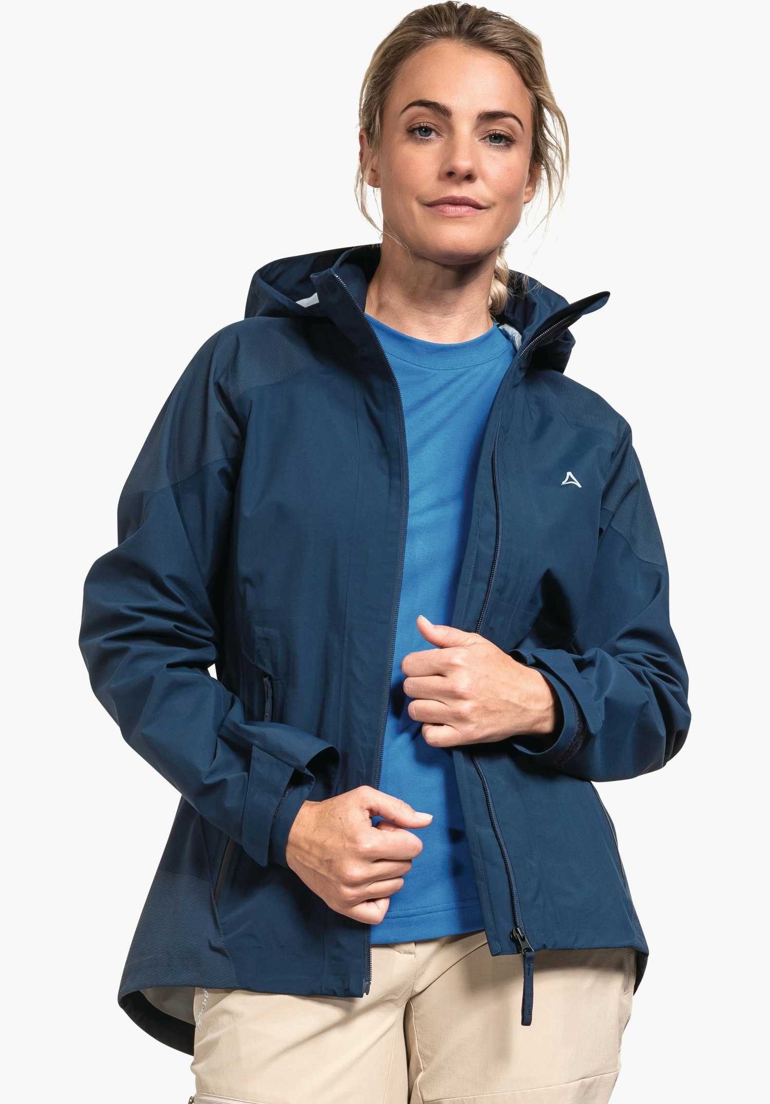 Schöffel Wind- und wasserdichte Trekkingjacke