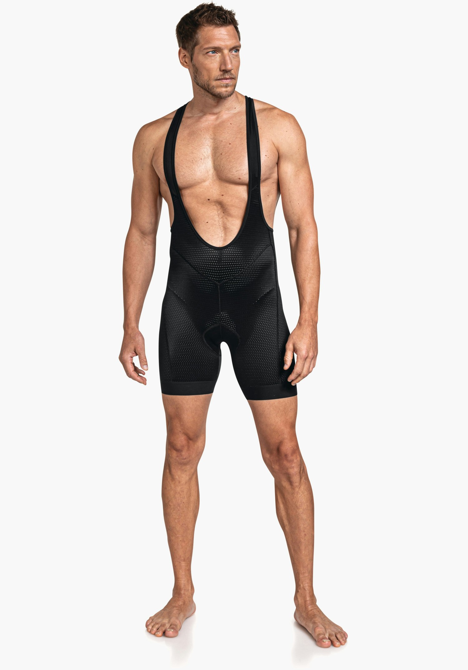 Schöffel Sportive Radinnenhose mit Hosenträgern