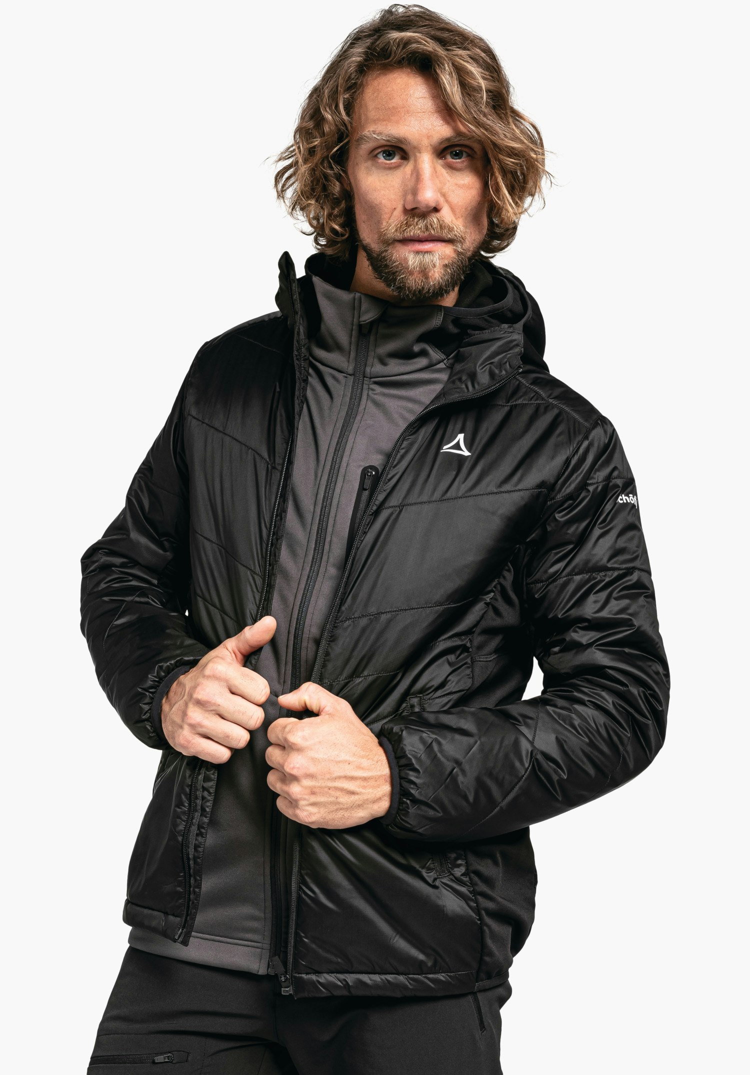 Puffer hybrid outlet jacket