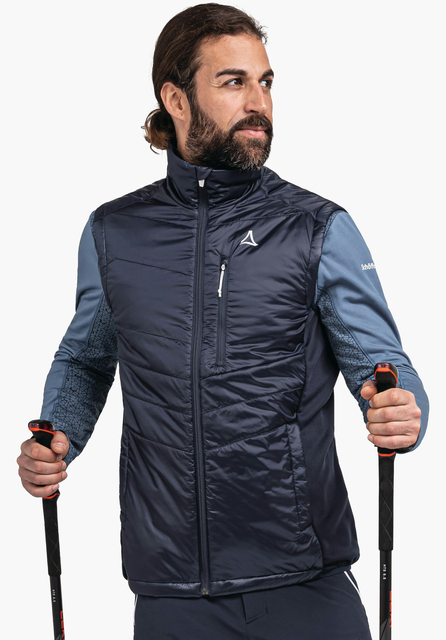 Schöffel Hybrid Weste mit recycelter Wattierung