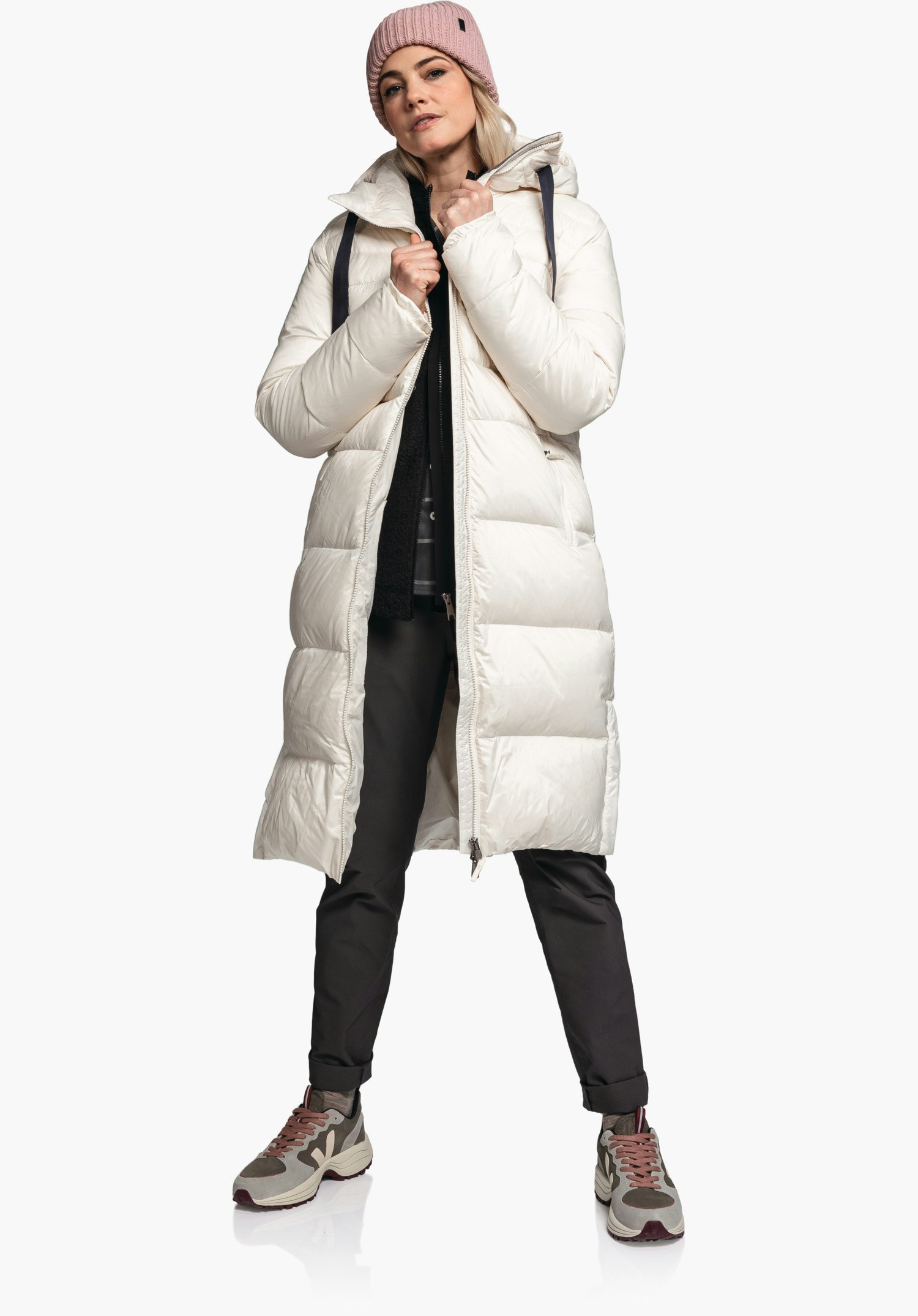 Schöffel Stylischer & super leichter Daunen Mantel