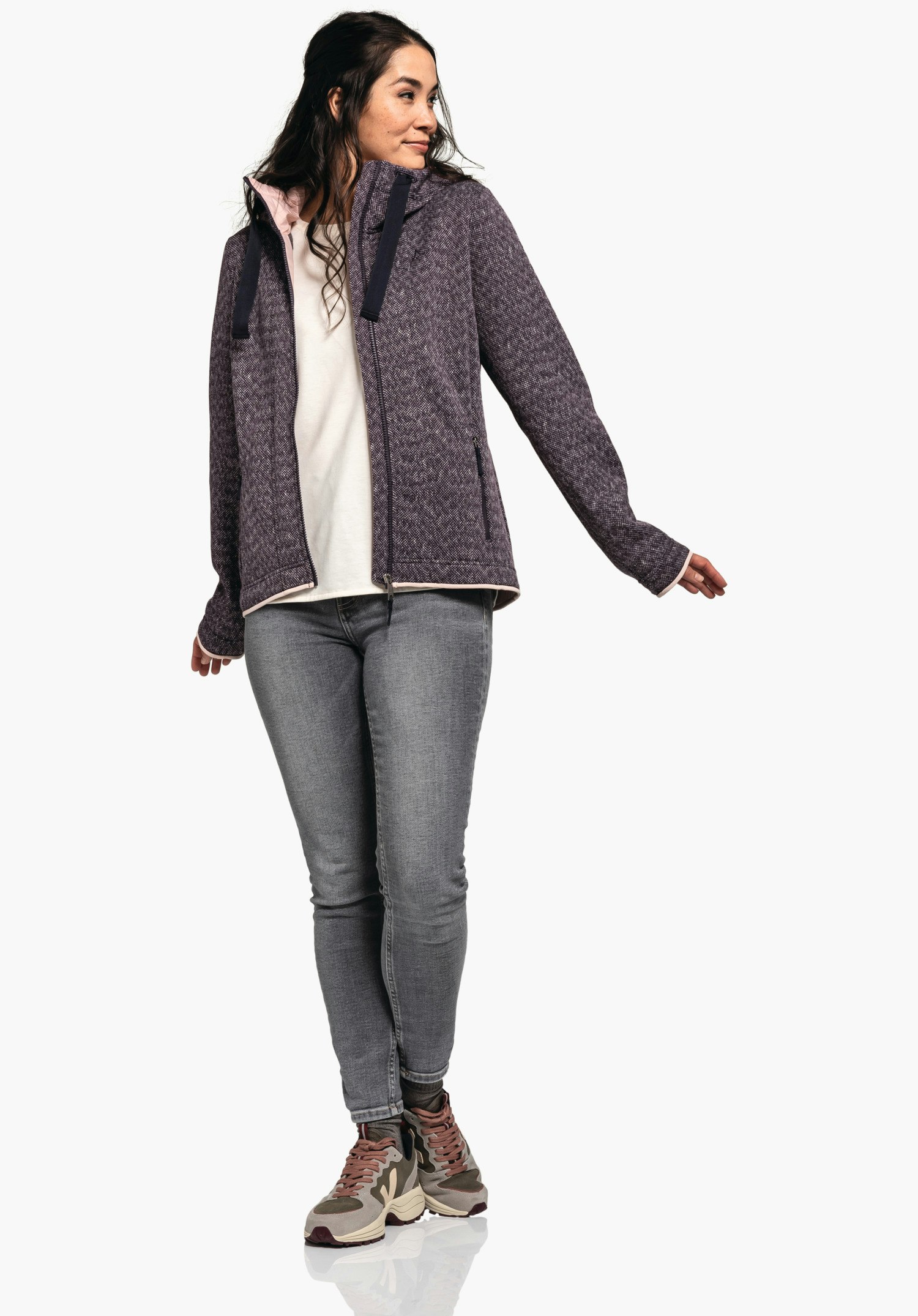 Fleece Hoody Aurora L