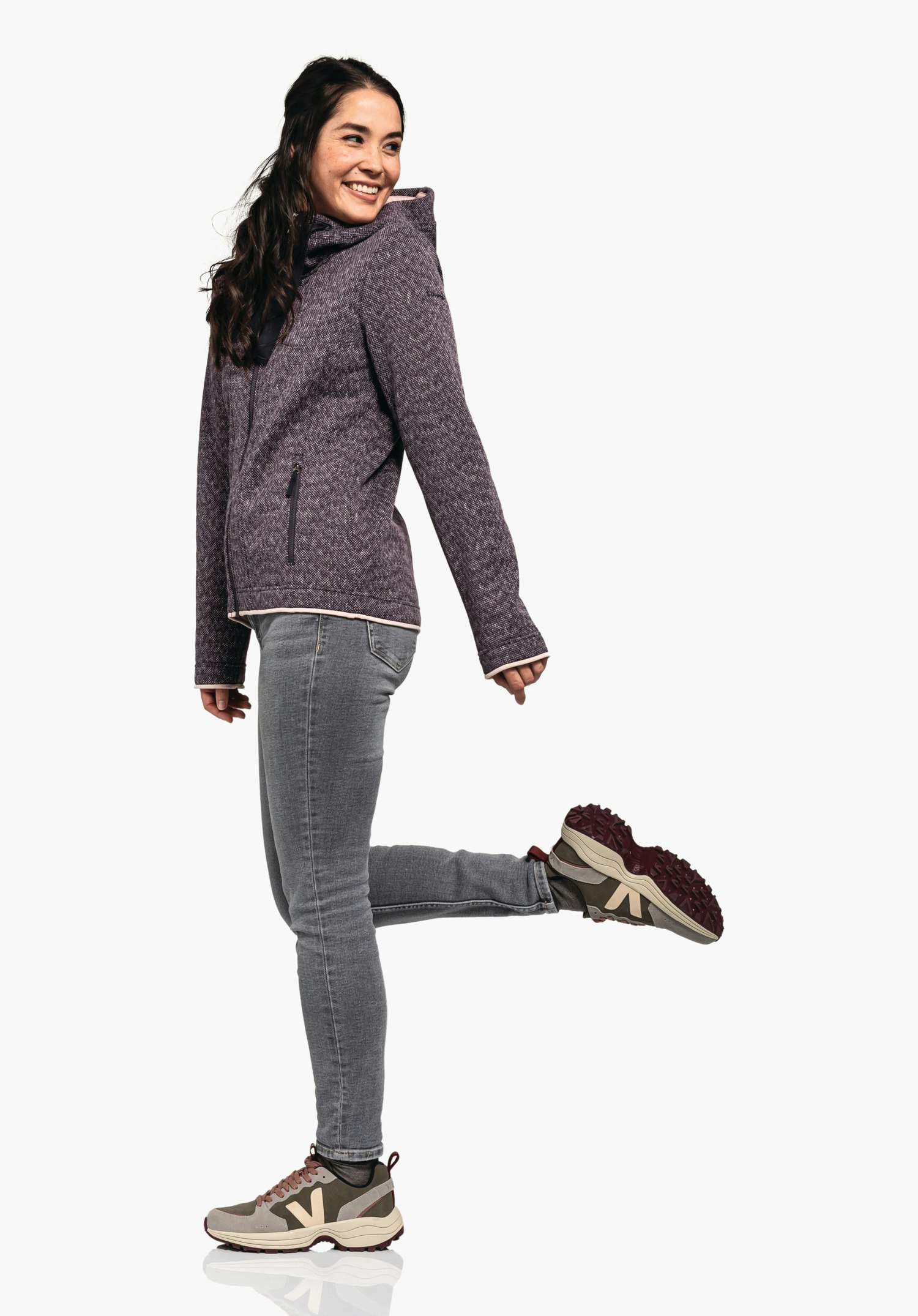 Fleece Hoody Aurora L