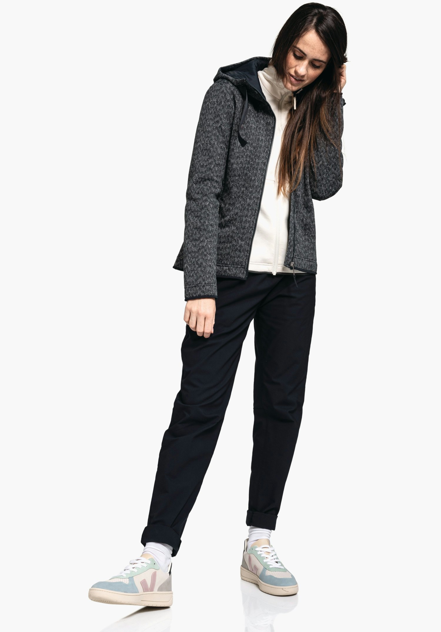 Fleece Hoody Aurora L