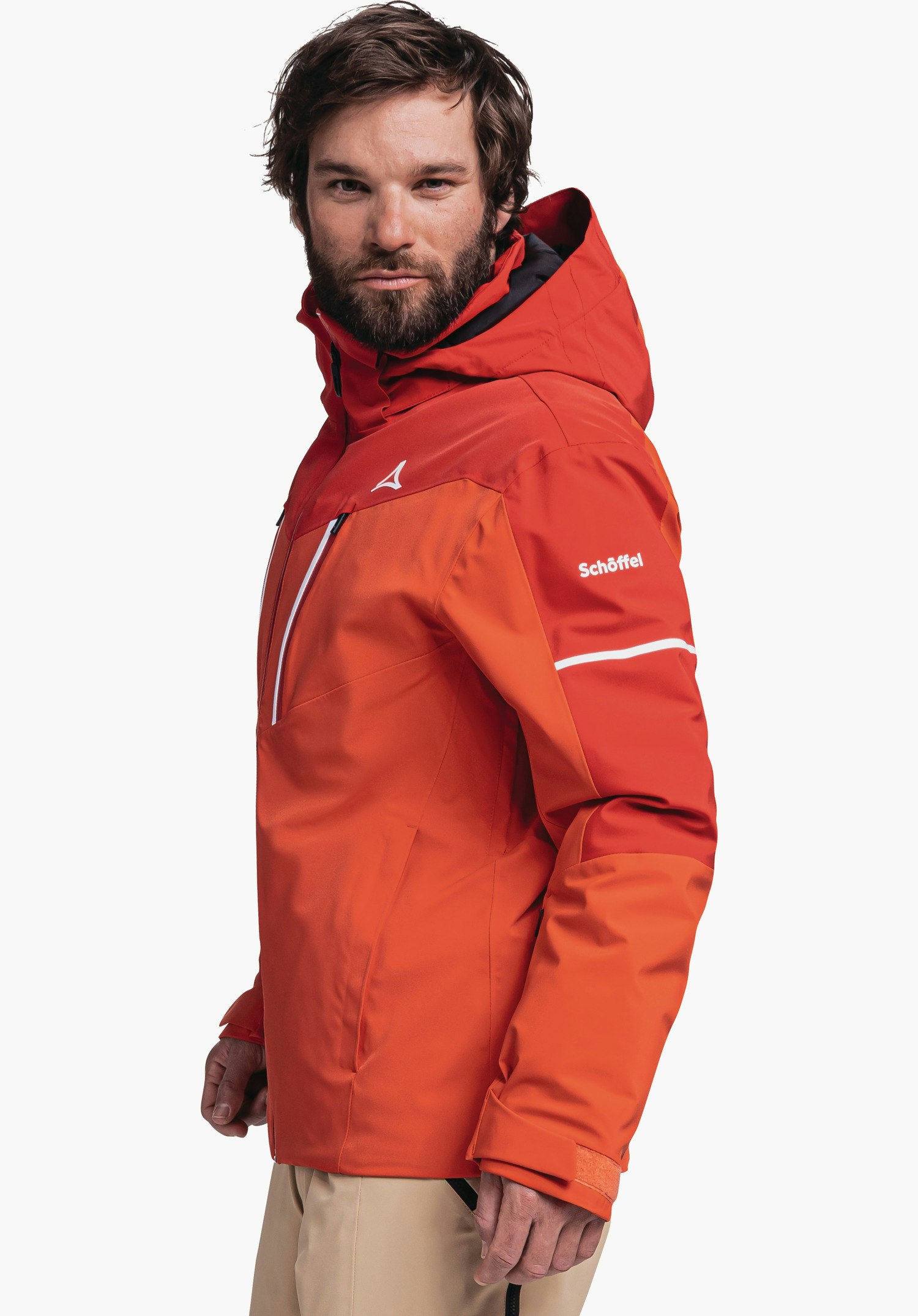 Schoeffel オレンジ ダウンジャケット XL Schoffel(ショッフェル) 軽量防水ジャケット バトンXL 2012778 サイズ