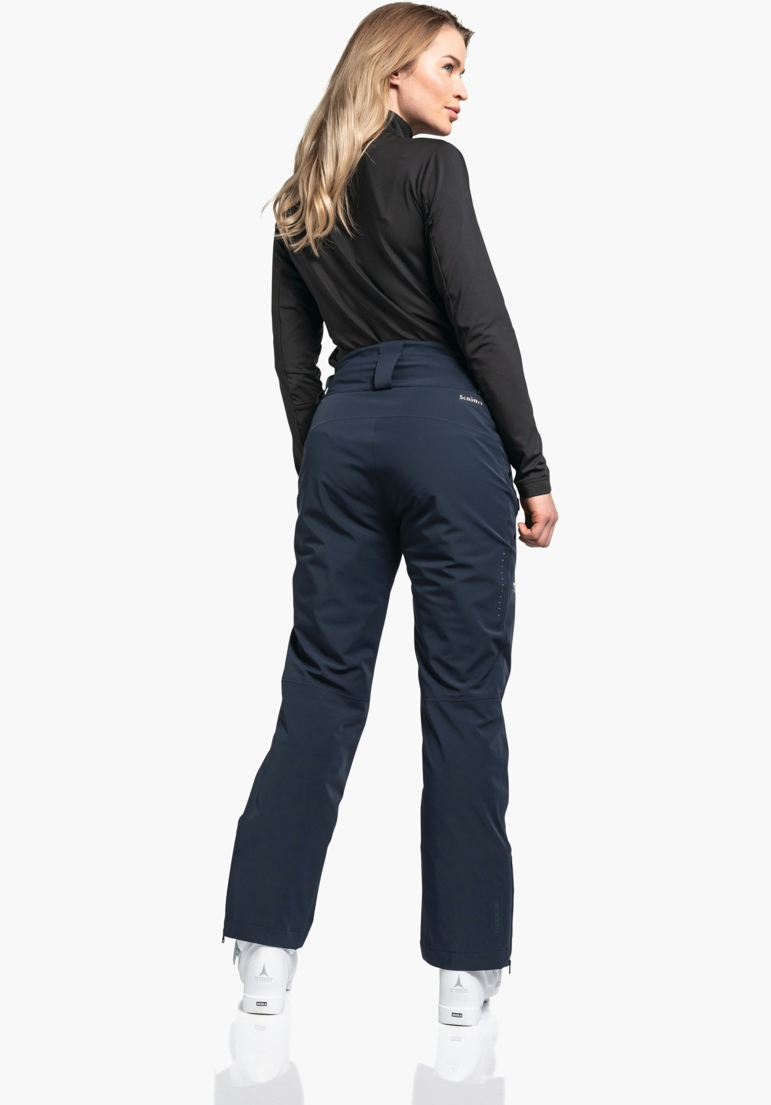 Ski Heat Pants Ladis L blau Schöffel