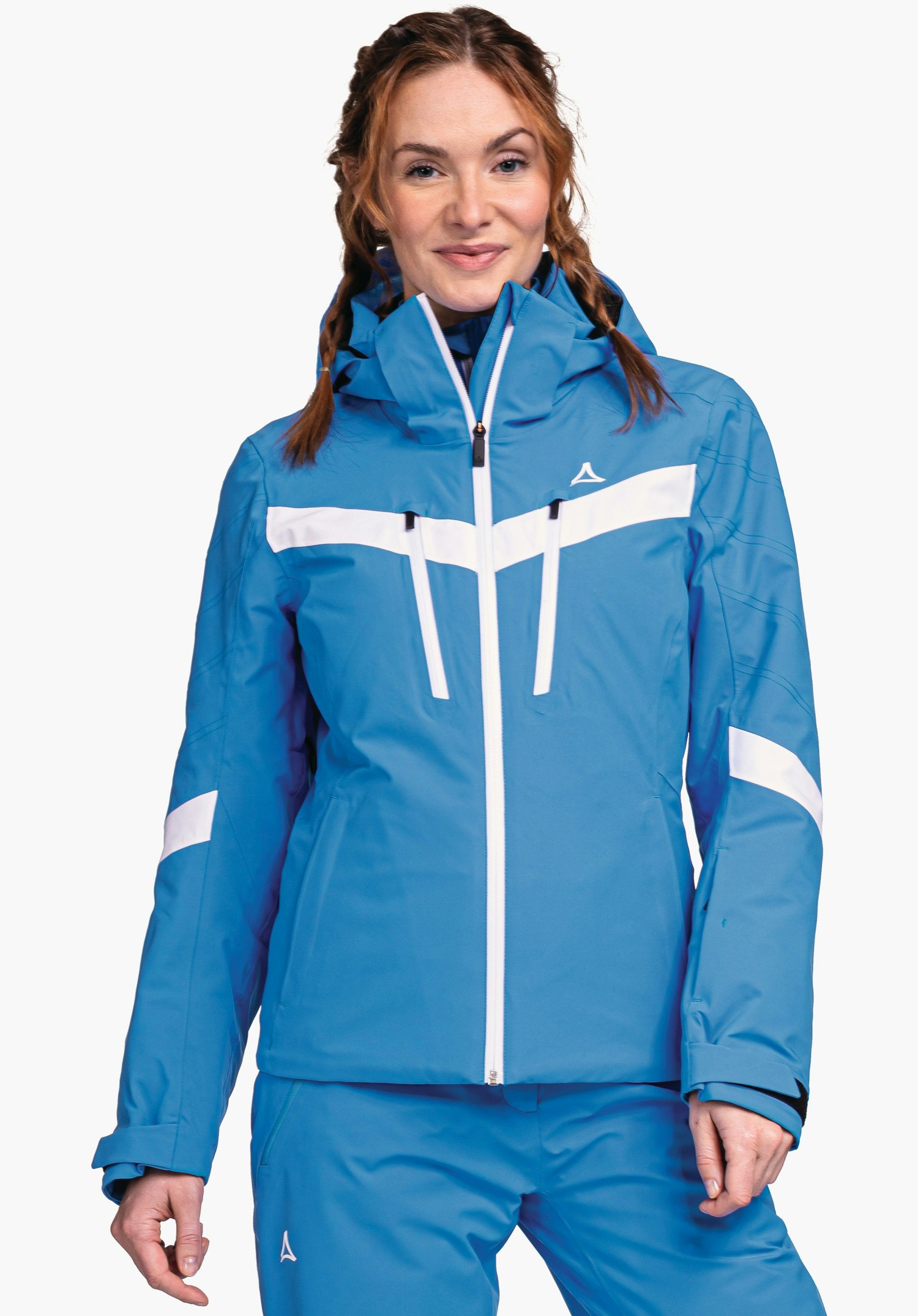 Ski Jacket Avons L blue Schoffel