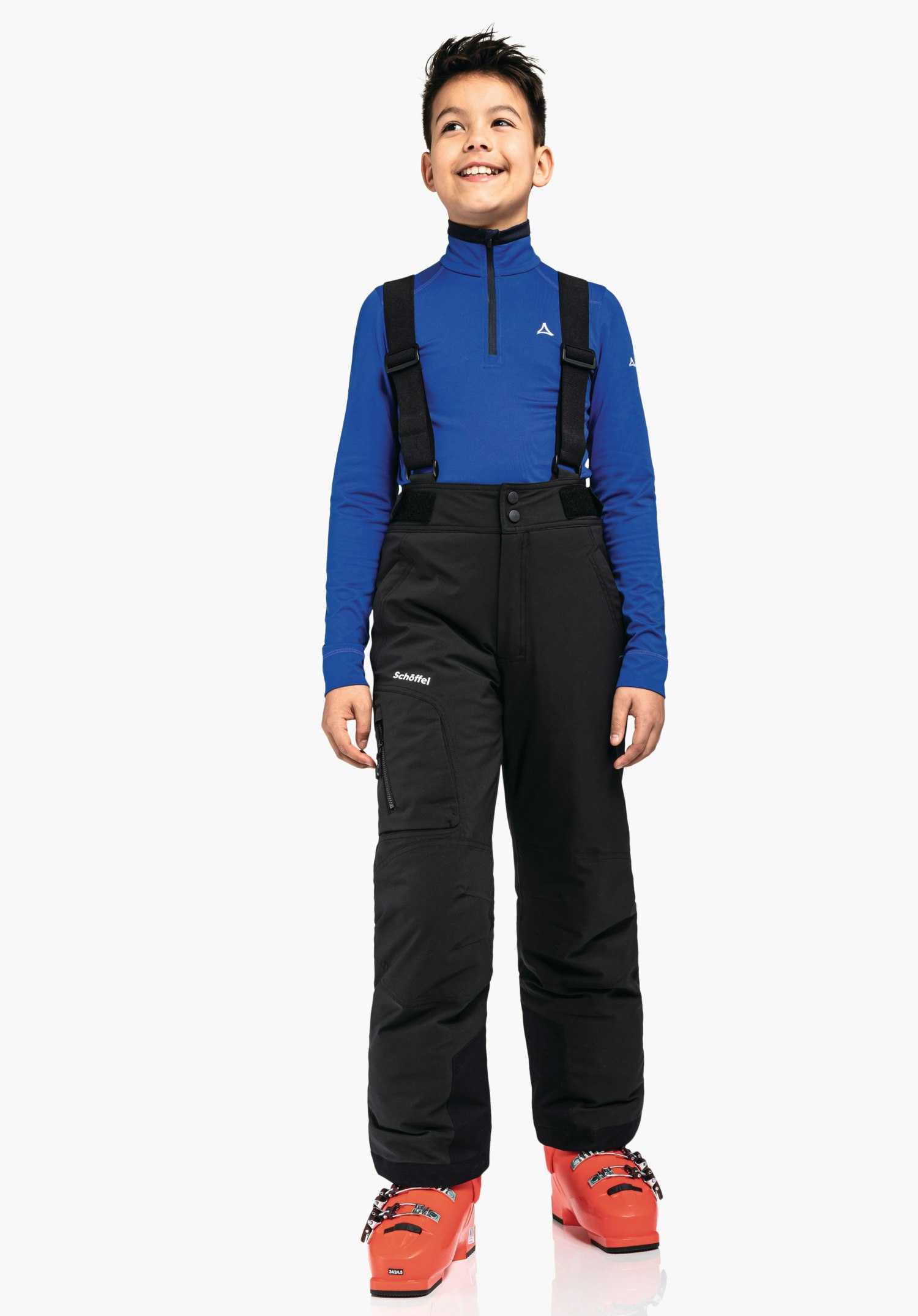 Men's Fera offers ski pants with suspenders