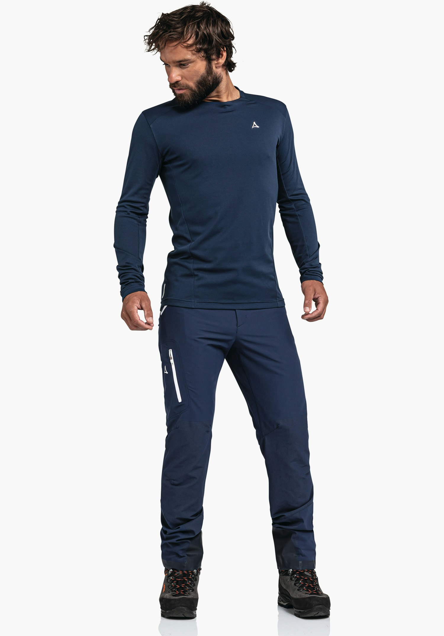 Longsleeve Rodica2 M blau | Schöffel 