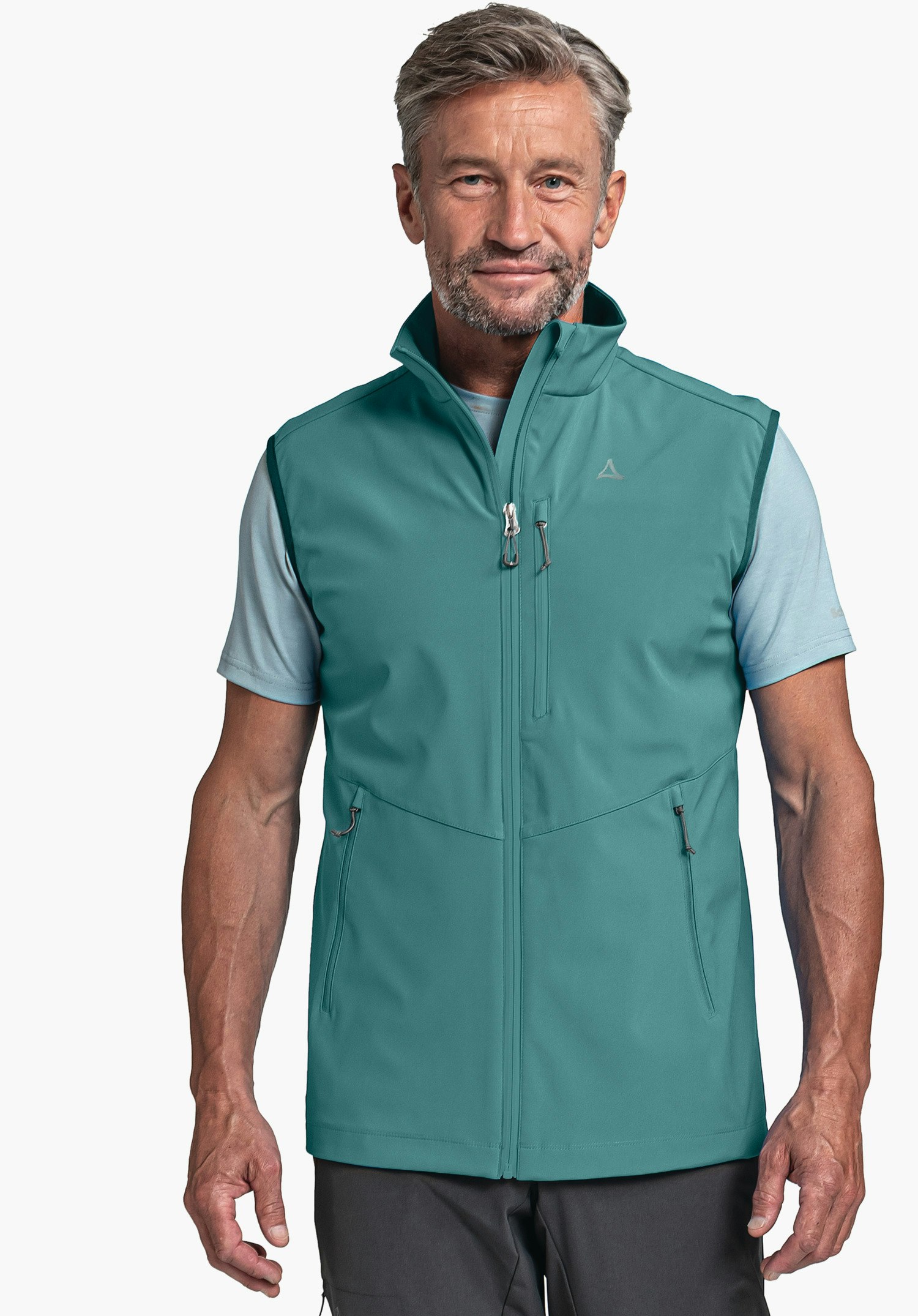 Schöffel Softshell Weste im puristischen Design