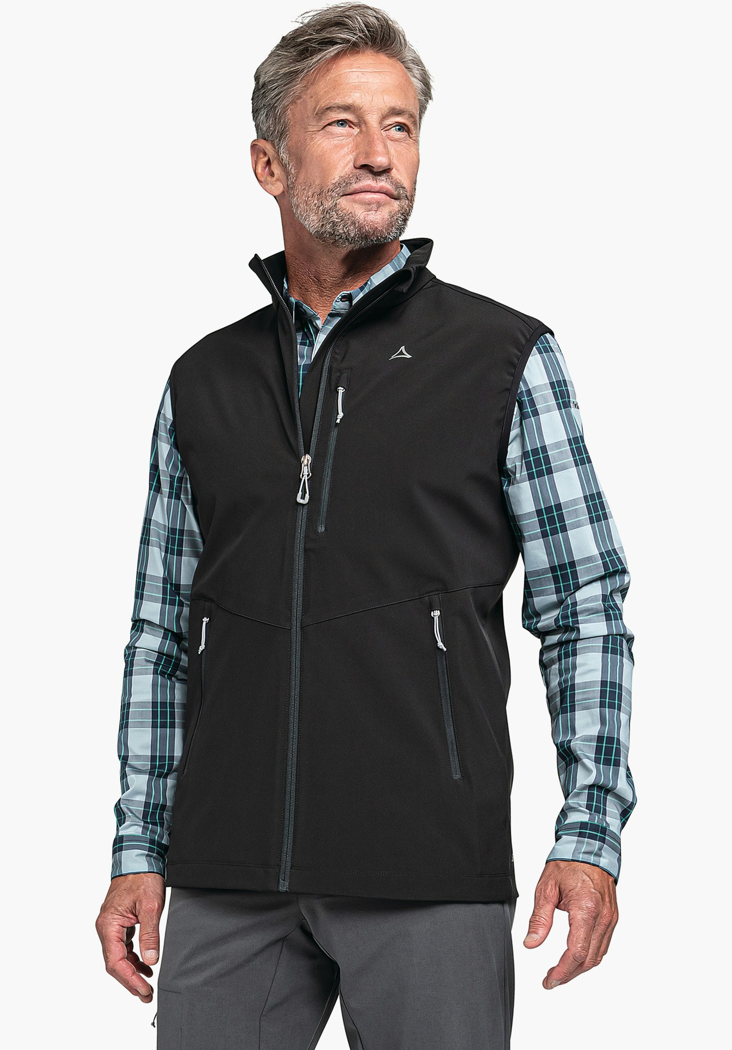 Schöffel Softshell Weste im puristischen Design