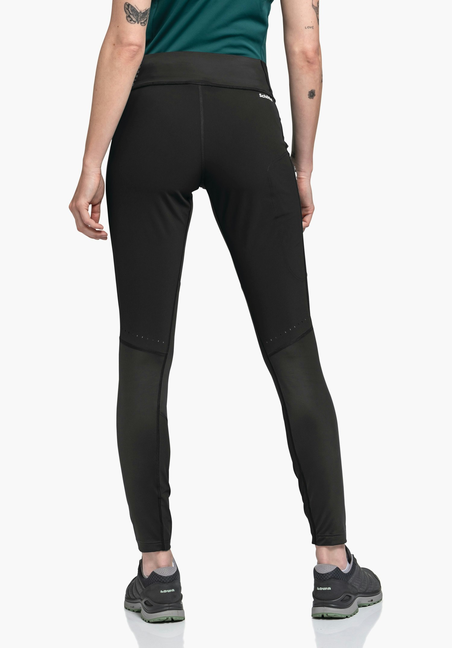 Nike dri fit leggings with deals ankle zip