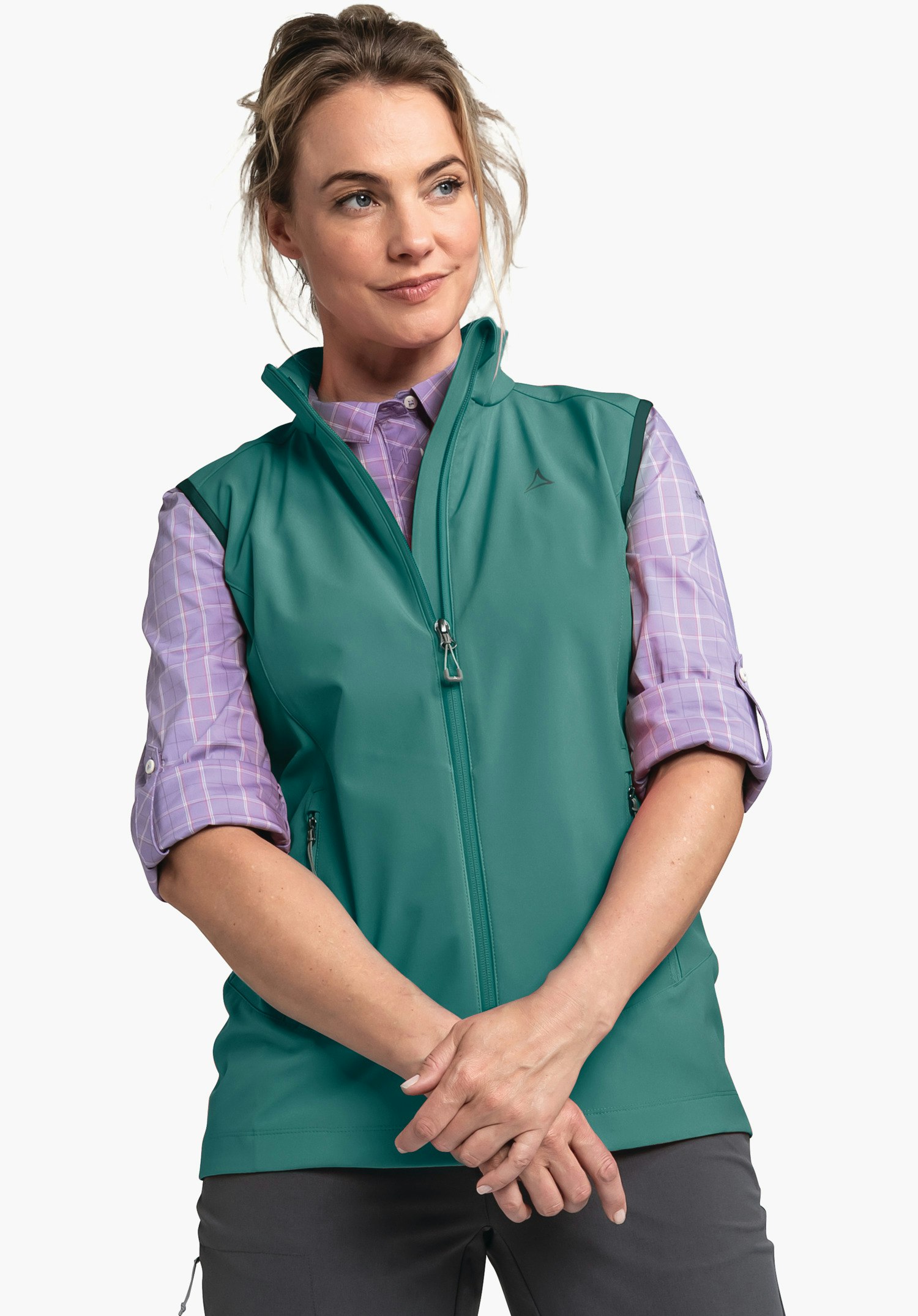 Schöffel Softshell Weste im puristischen Design