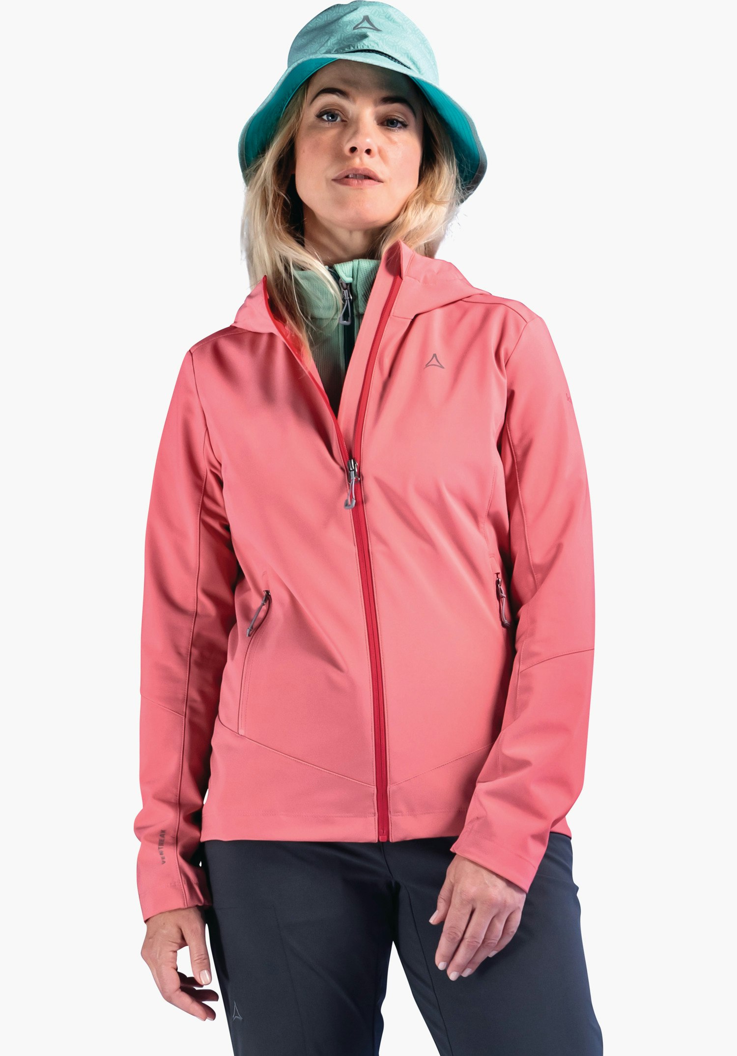 Schöffel Softshelljacke im puristischen Design