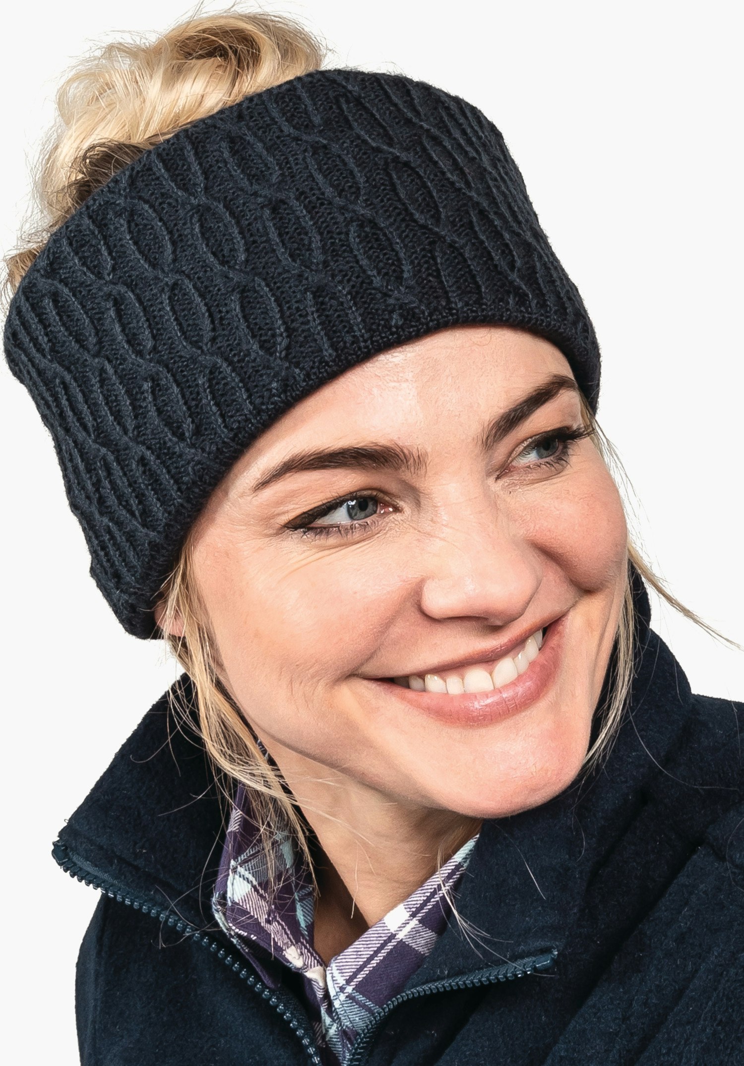 Schöffel Leichtes und wärmendes Strickstirnband