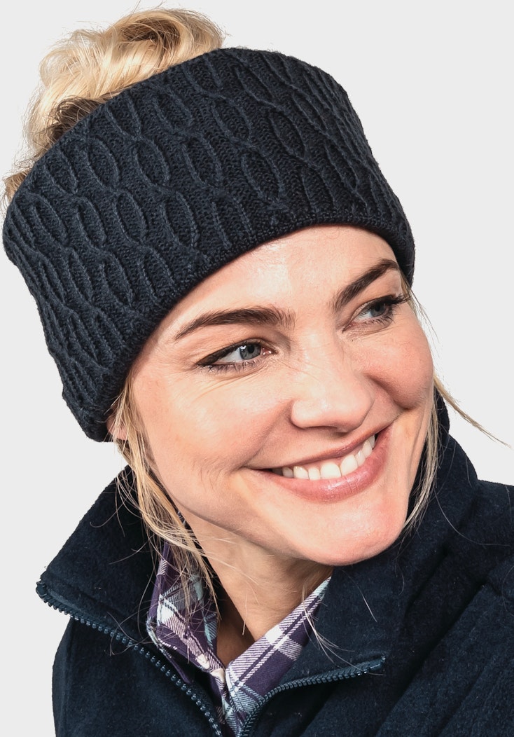 Schöffel Leichtes und wärmendes Strickstirnband