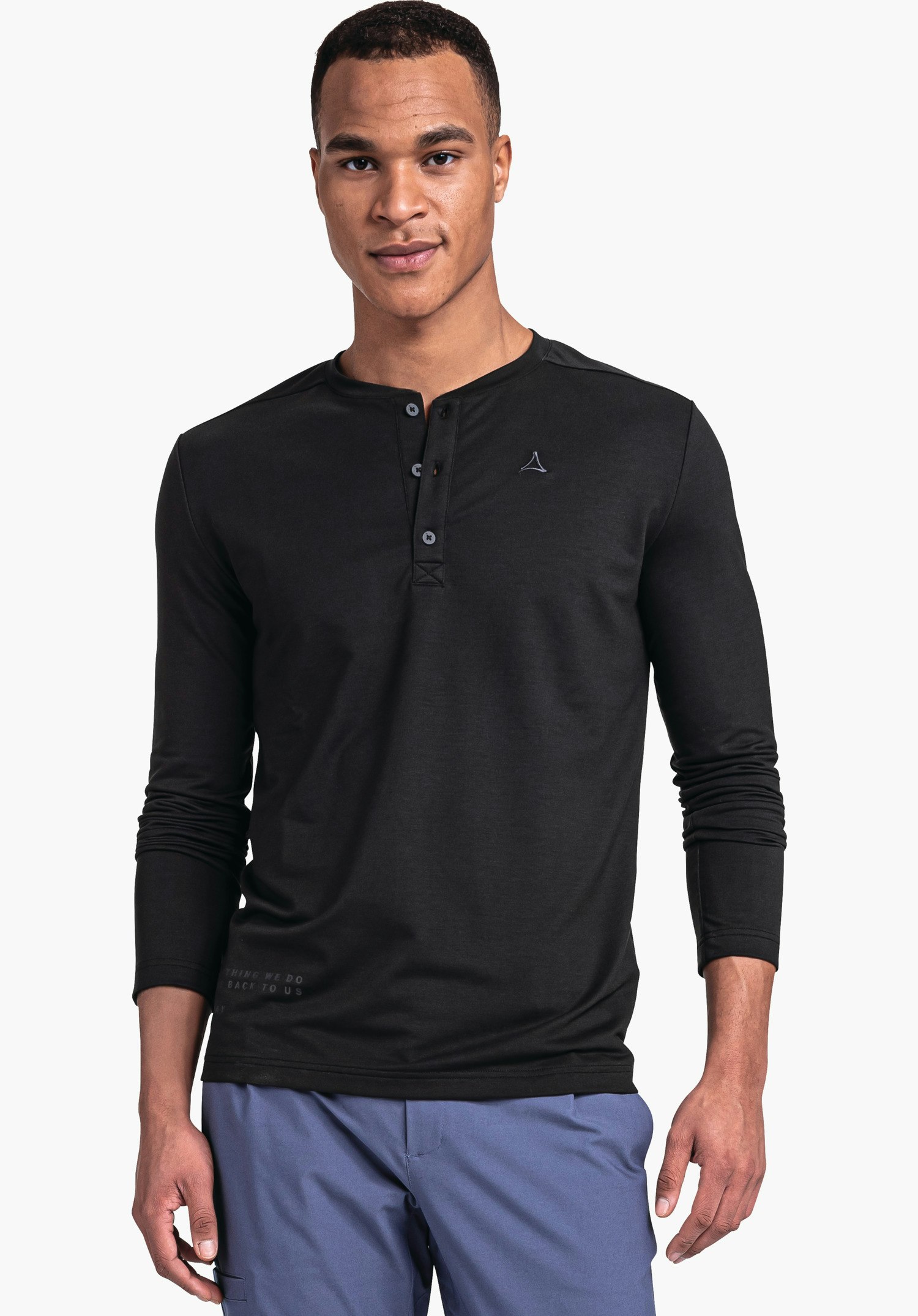 Longsleeve Breslau M schwarz | Schöffel 