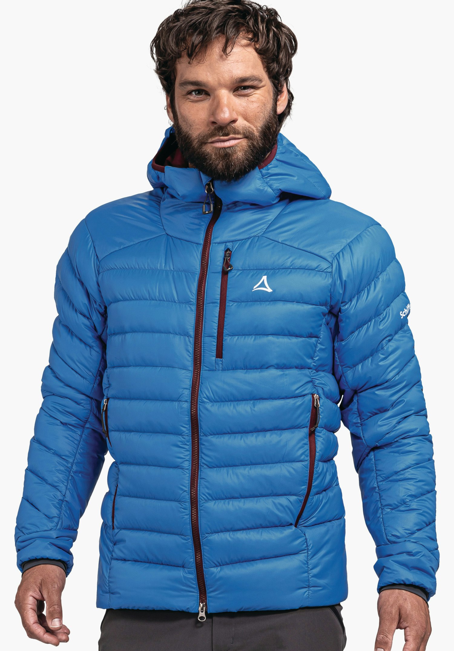 Down Jacket Tschierval M blau Schöffel