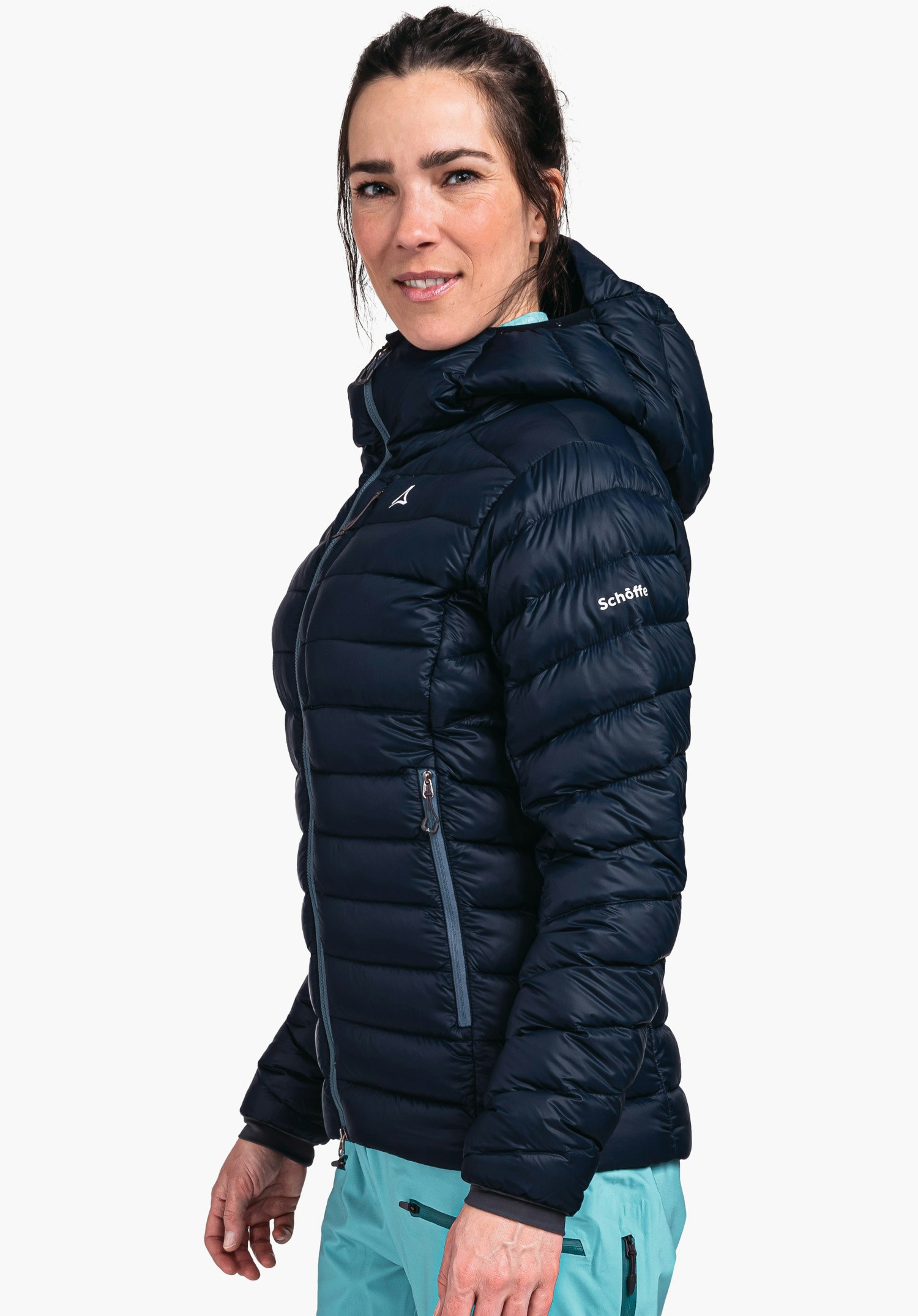 Down Jacket Silvretta L blue Sch ffel