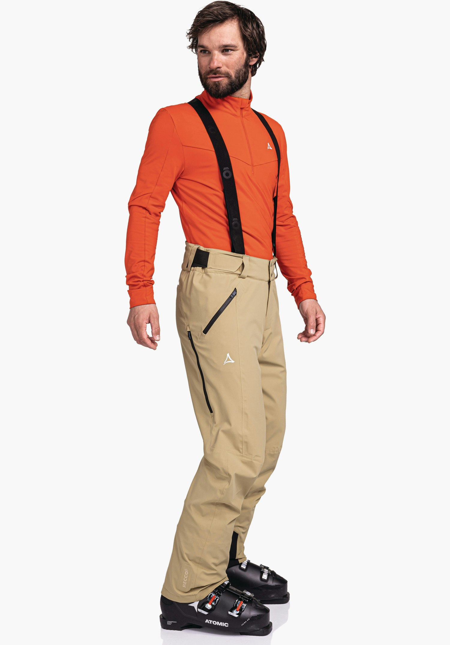 Khaki ski clearance pants