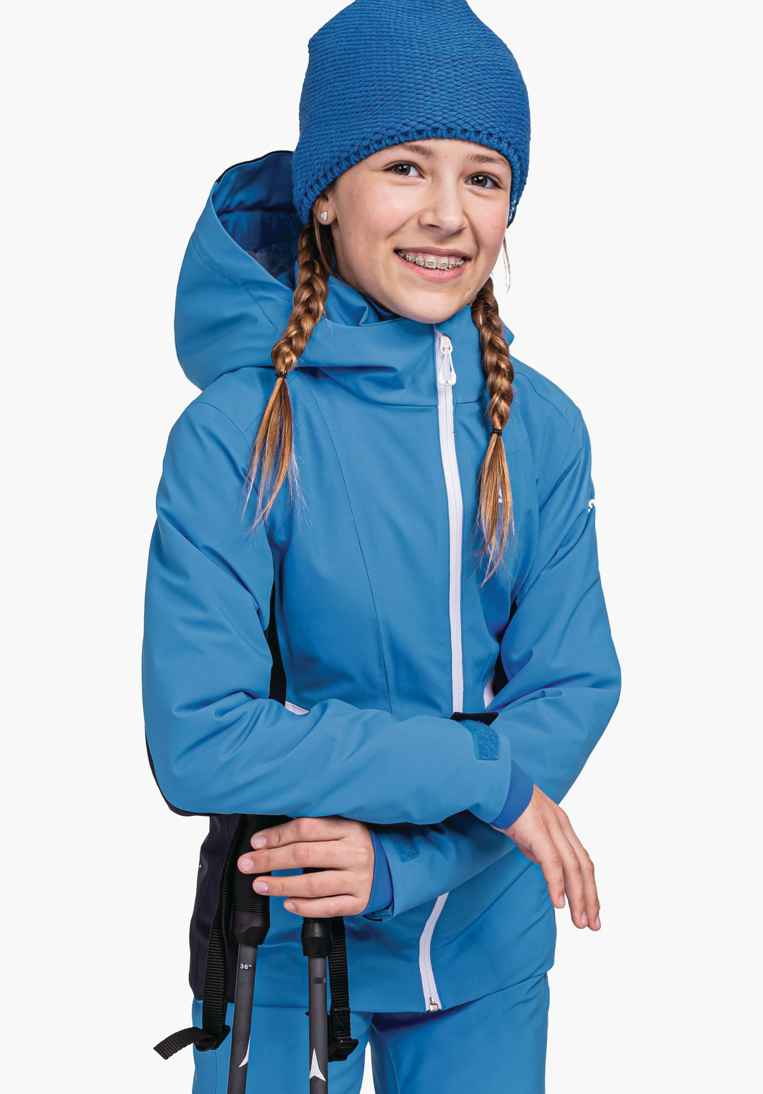 Blue hotsell ski jacket