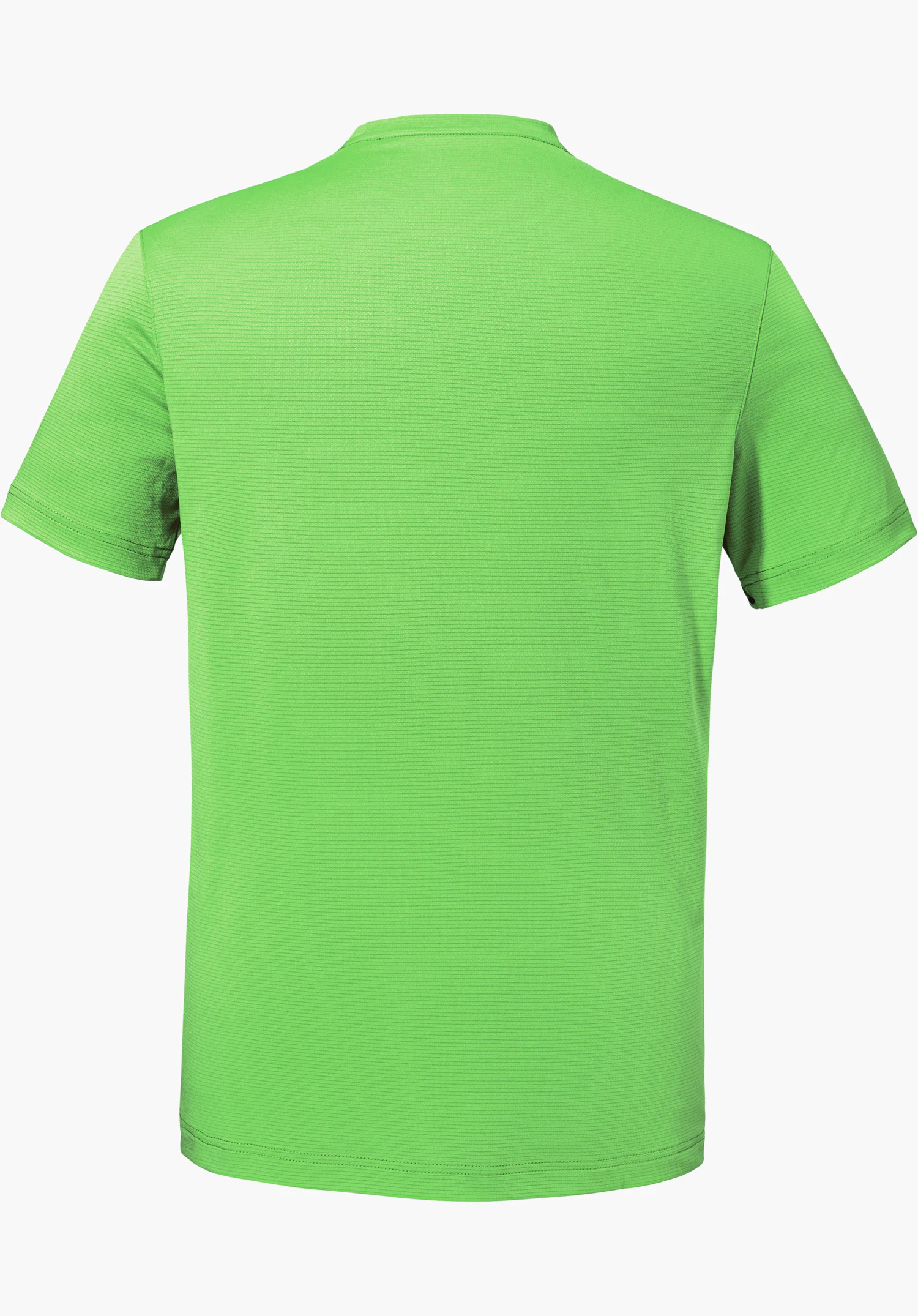 CIRC T Shirt Tauron M is shown from the back in green, isolated on a white background.