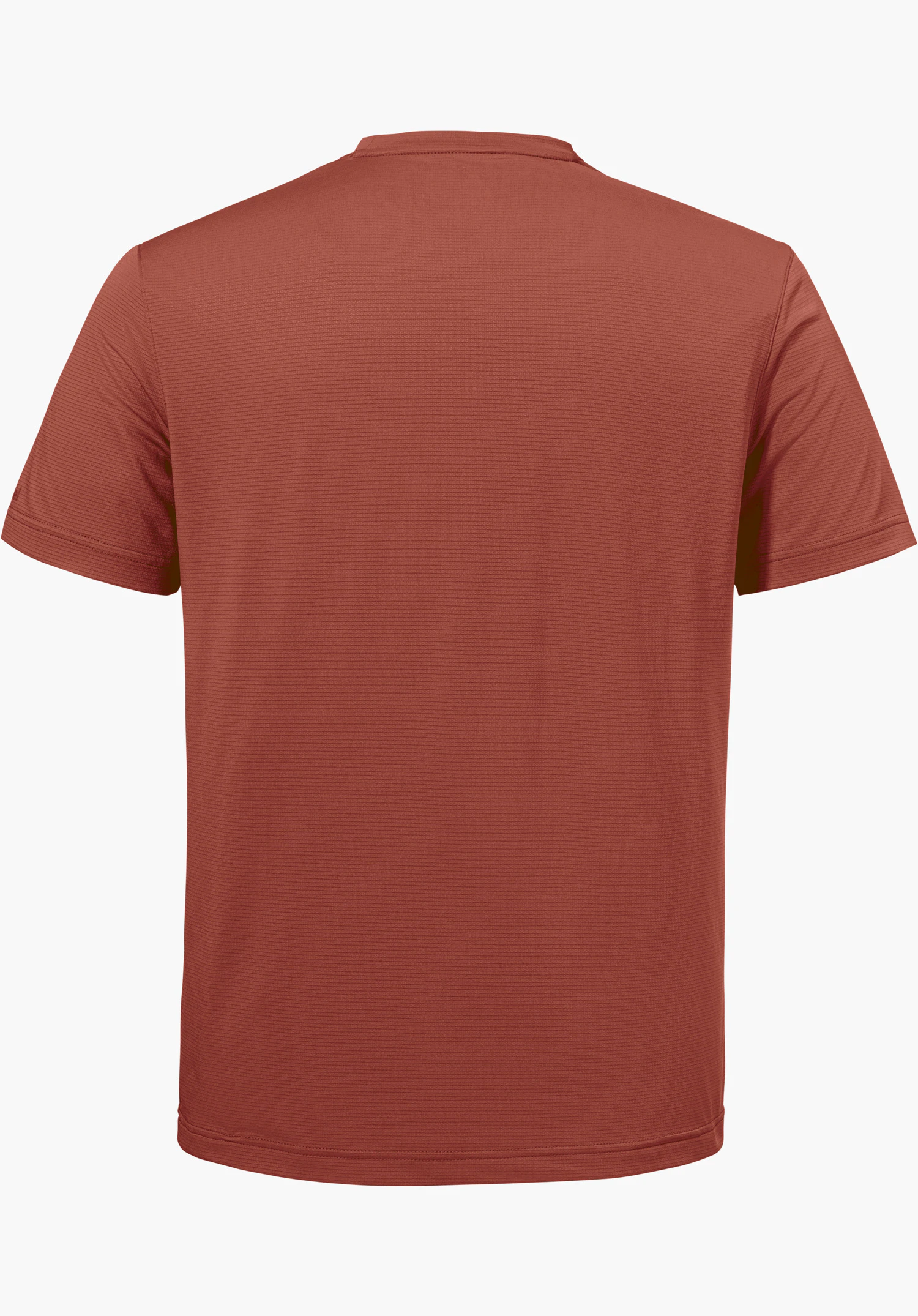 CIRC T Shirt Sulten M shows the back of a red short-sleeved shirt, isolated on a white background.