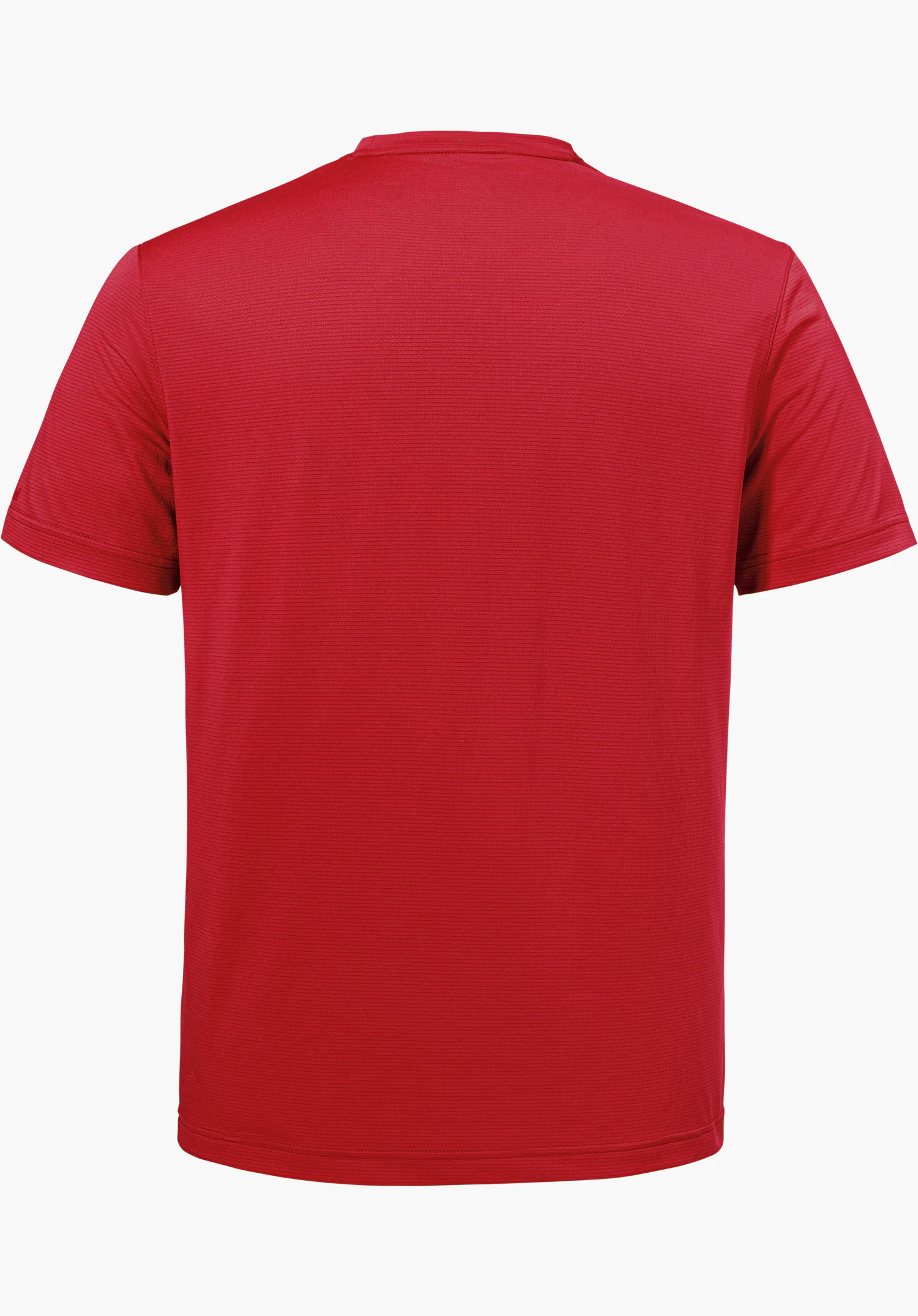 CIRC T Shirt Sulten M en rouge, présenté de dos, détouré sur fond blanc.