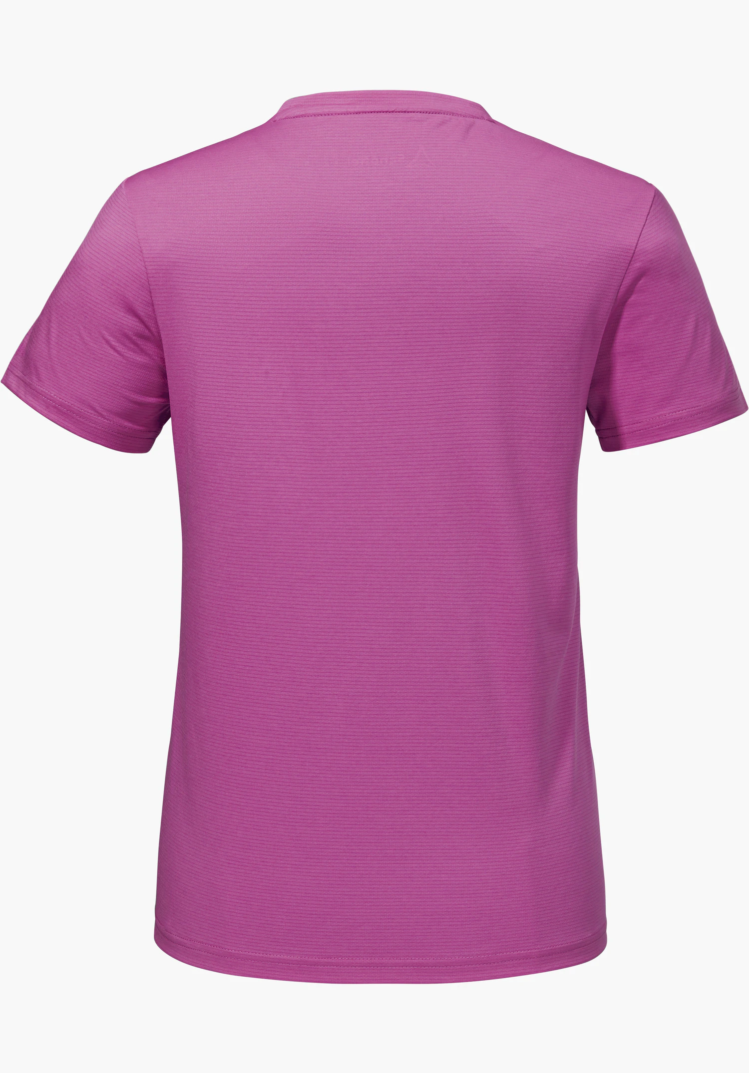 CIRC T Shirt Tauron L in pink, shown here from the back, isolated on a white background.