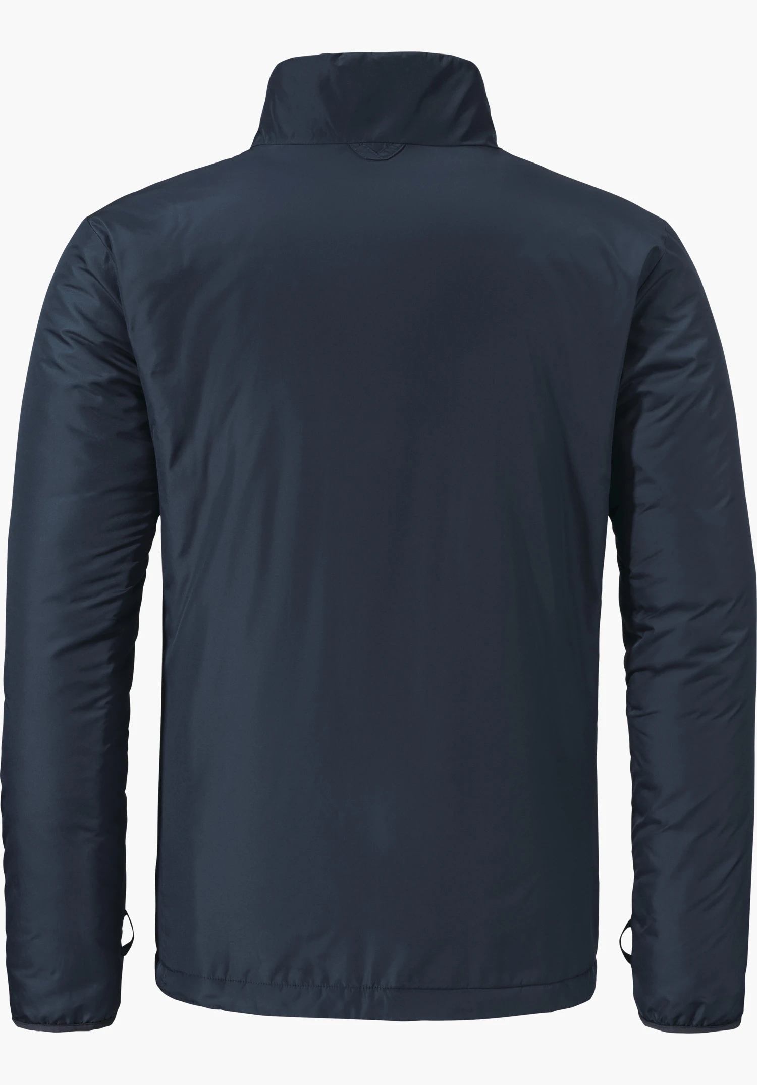 3in1 Jacket Style Tamina MNS dark blue jacket, back view, presented standing straight; long sleeves, high collar, smooth surface, isolated against a white background.