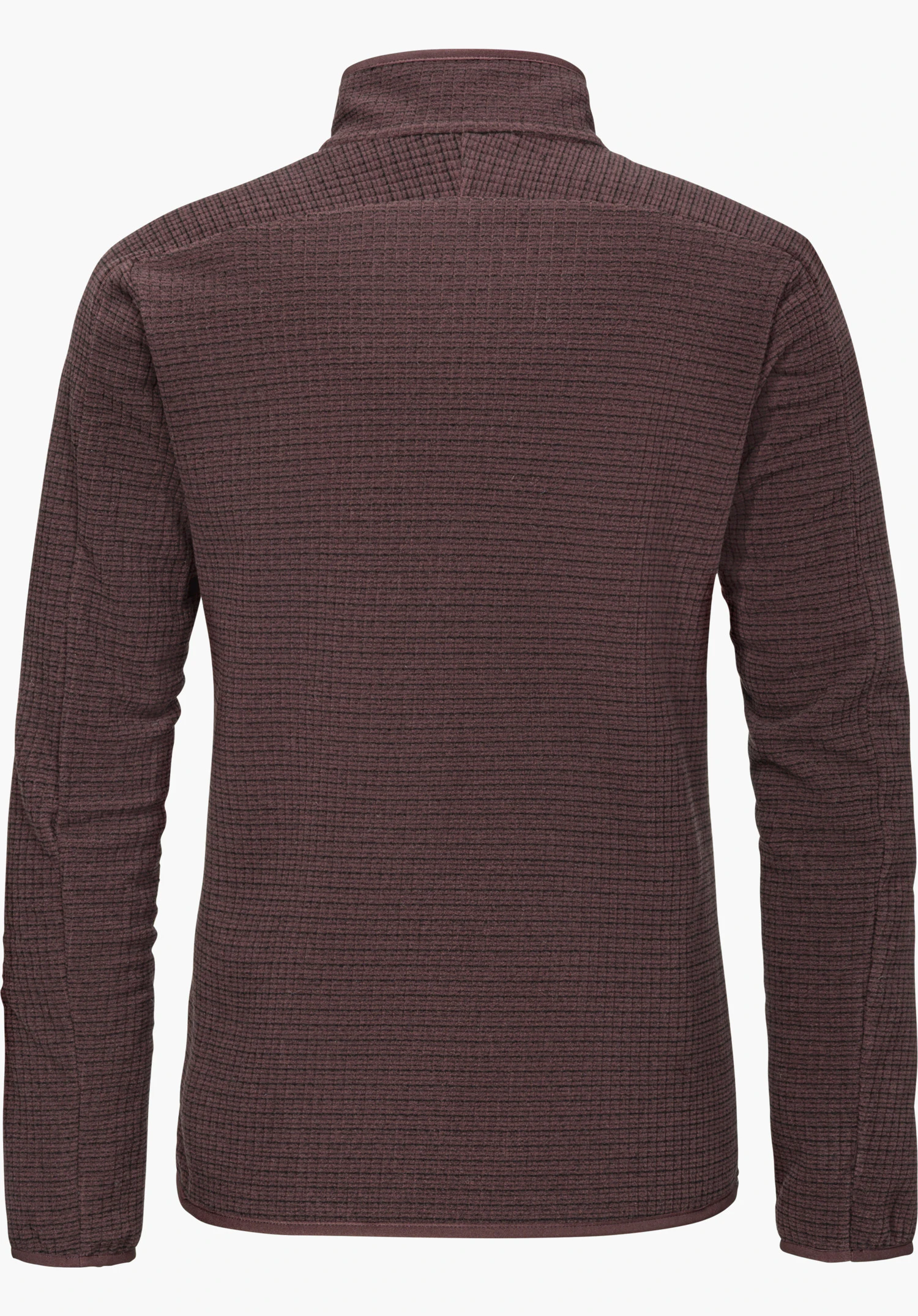 CIRC Fleece Jk Style Terxa WMS, veste polaire violette, vue de dos, détourée sur fond blanc.