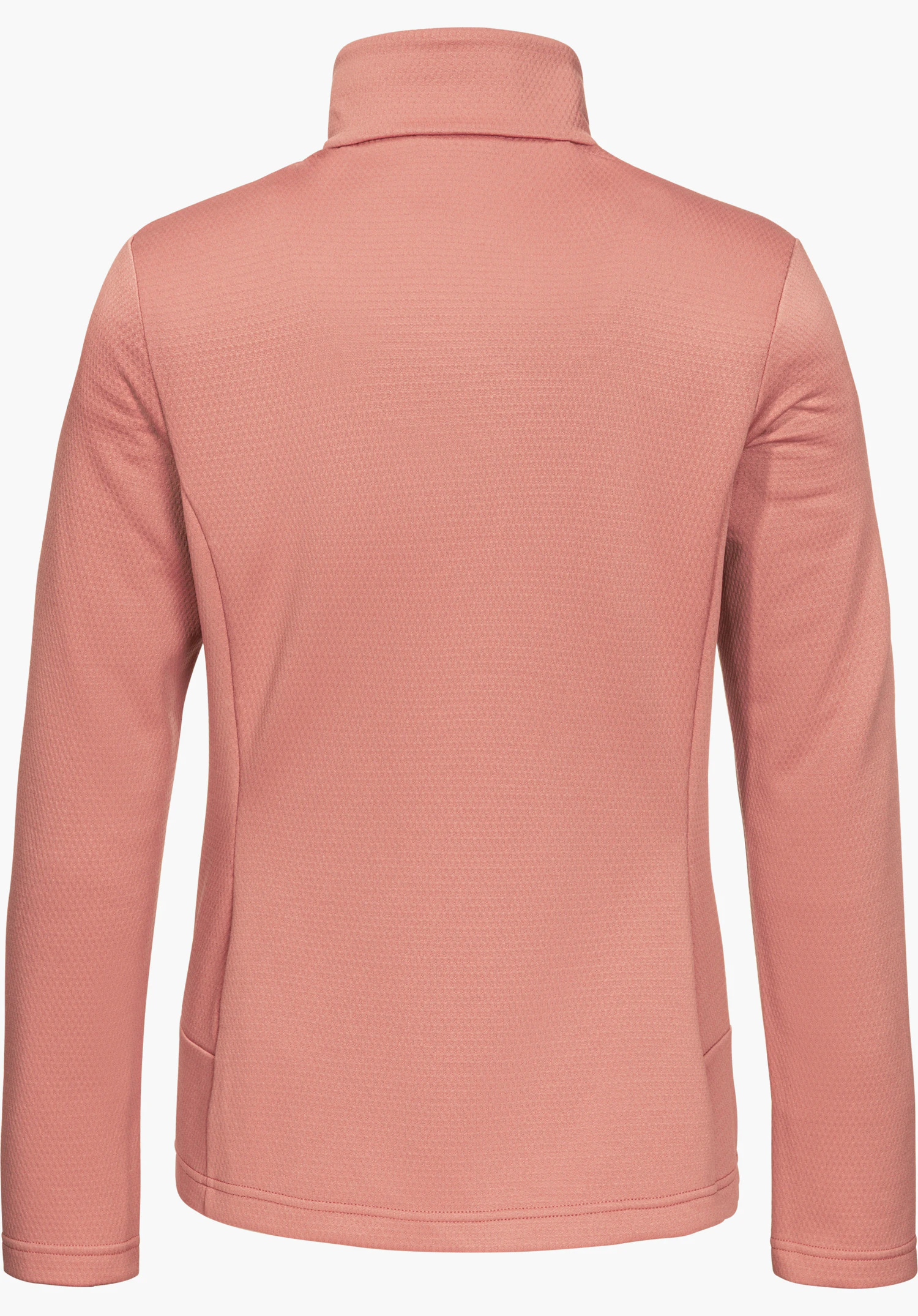 Fleece Jk Style Pine WMS, veste polaire rose, vue de dos, détourée sur fond blanc.