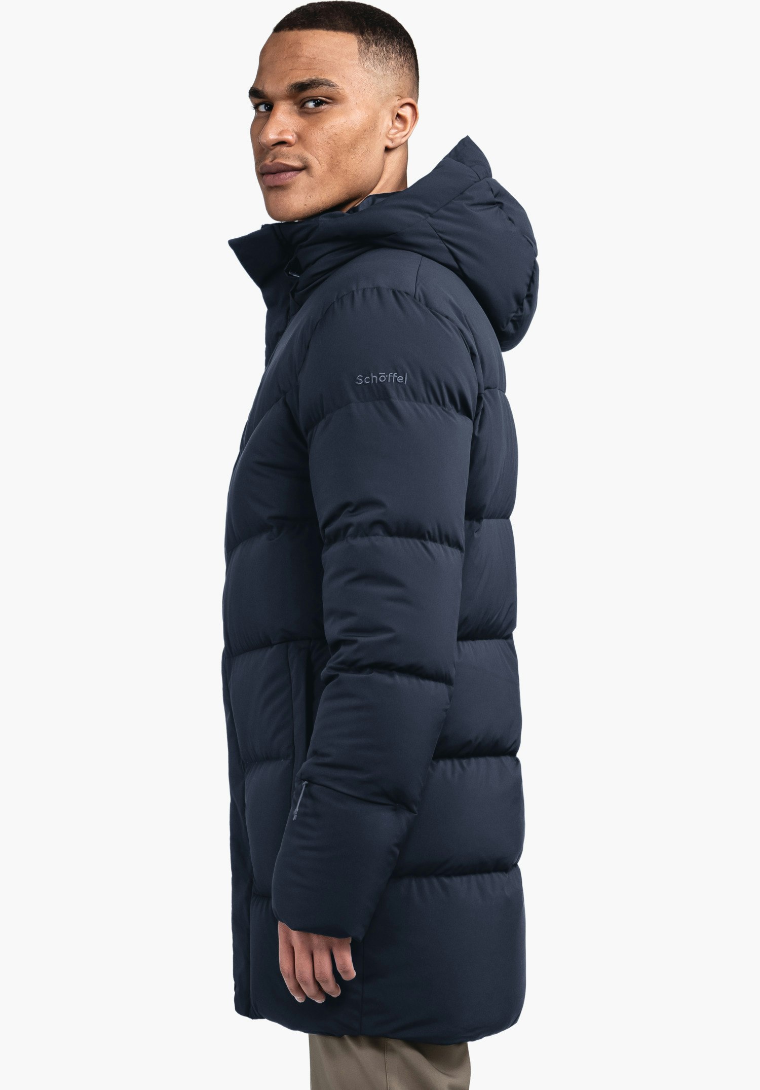 Urban Down Coat Style Cers MNS blue | Schöffel