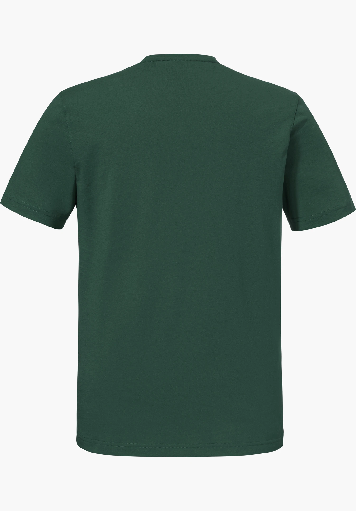 T Shirt Style Collada MNS en vert, présenté de dos, détouré sur fond blanc.