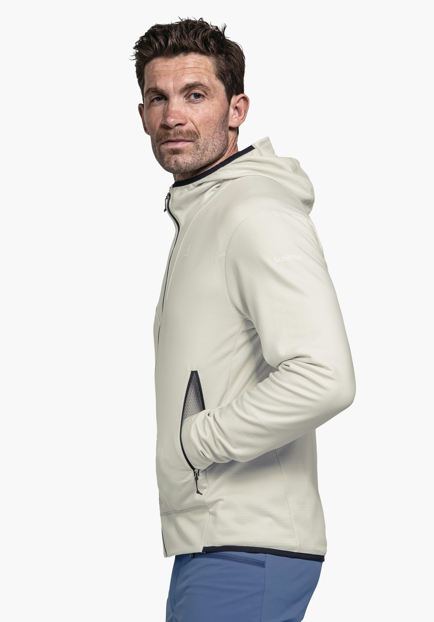 Mountain Fleece Hoody Style Blaueis MNS