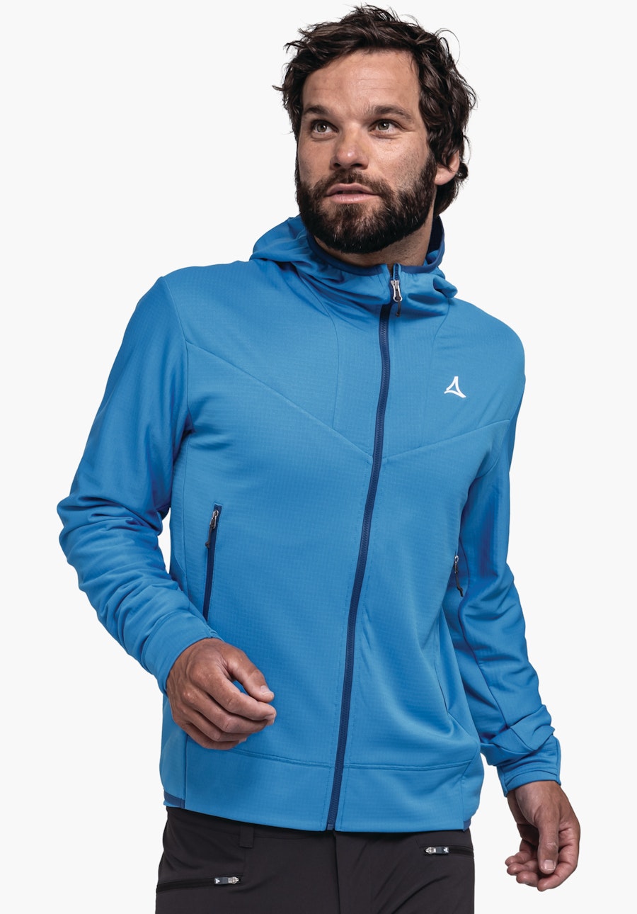 Mountain Fleece Hoody Style Blaueis MNS