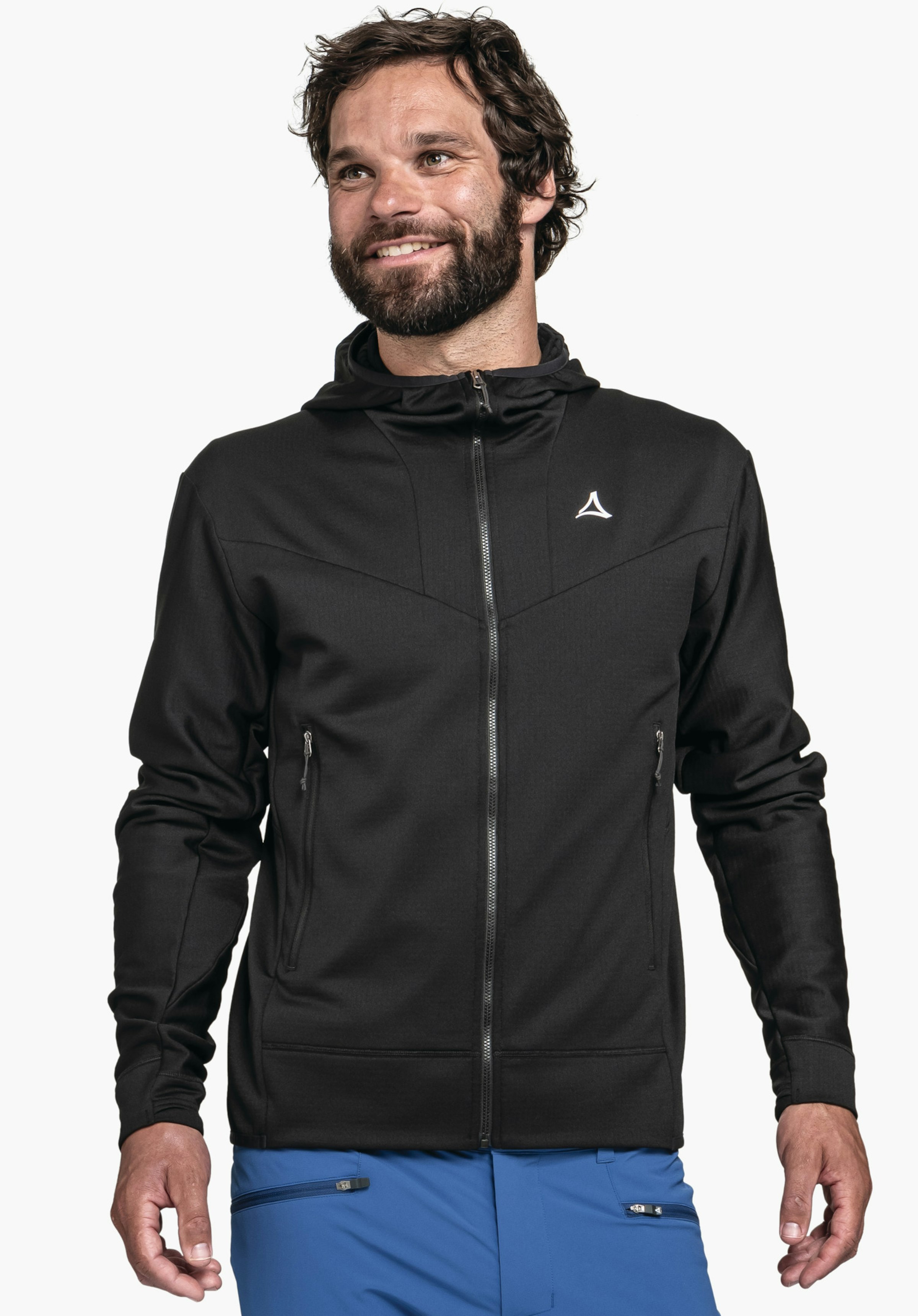 Mountain Fleece Hoody Style Blaueis MNS