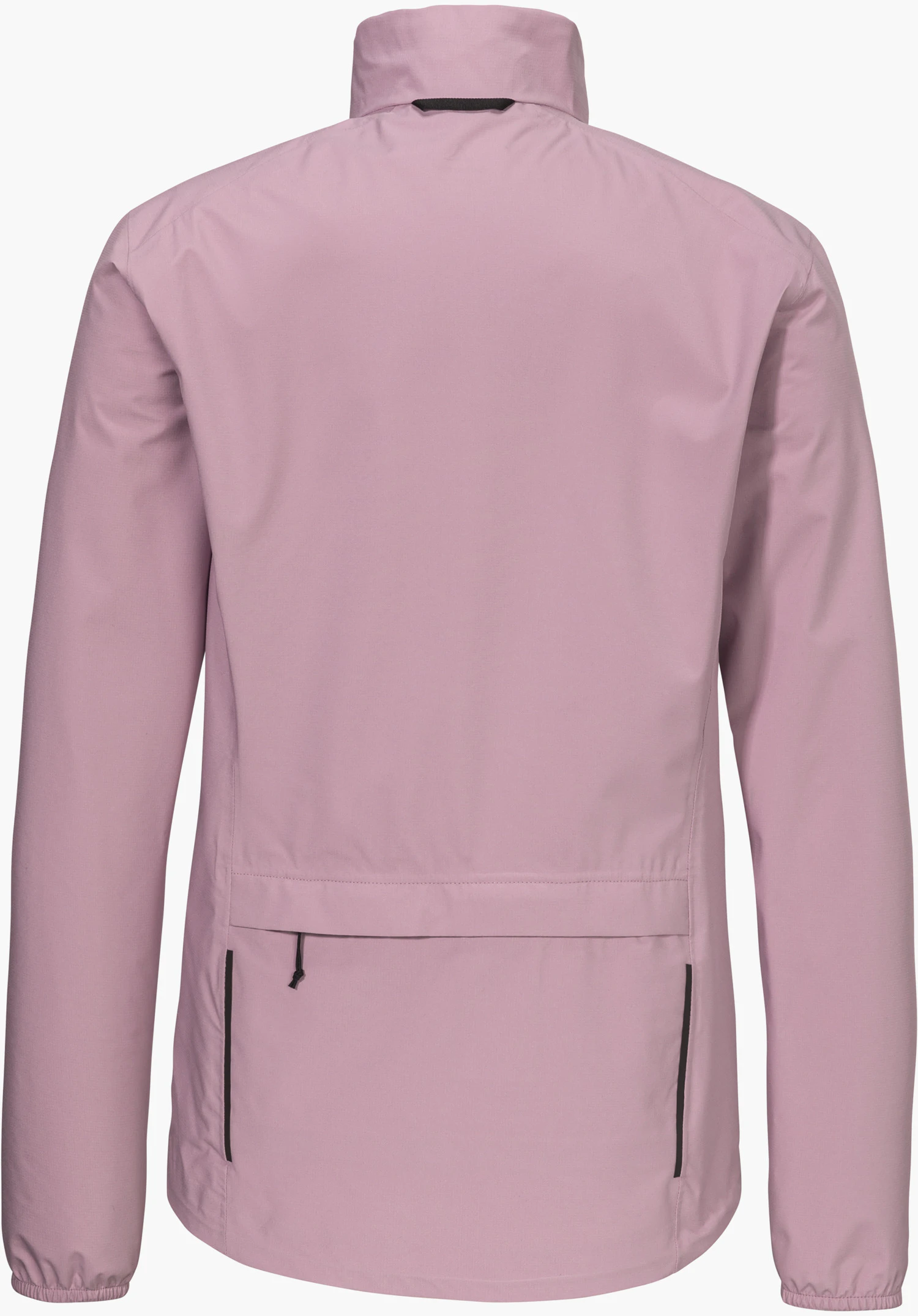 Jacket Style Lurbek WMS en rose présente la vue arrière avec une solution de poche bien pensée dans la partie inférieure, détouré sur fond blanc.
