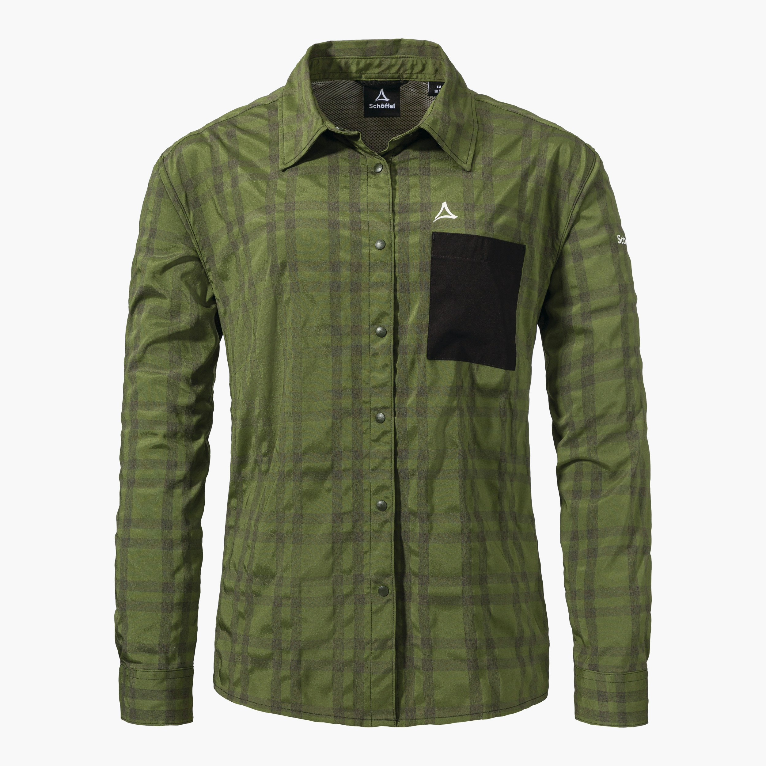 Schöffel Dames Fietsblouse Jalpuh in groen