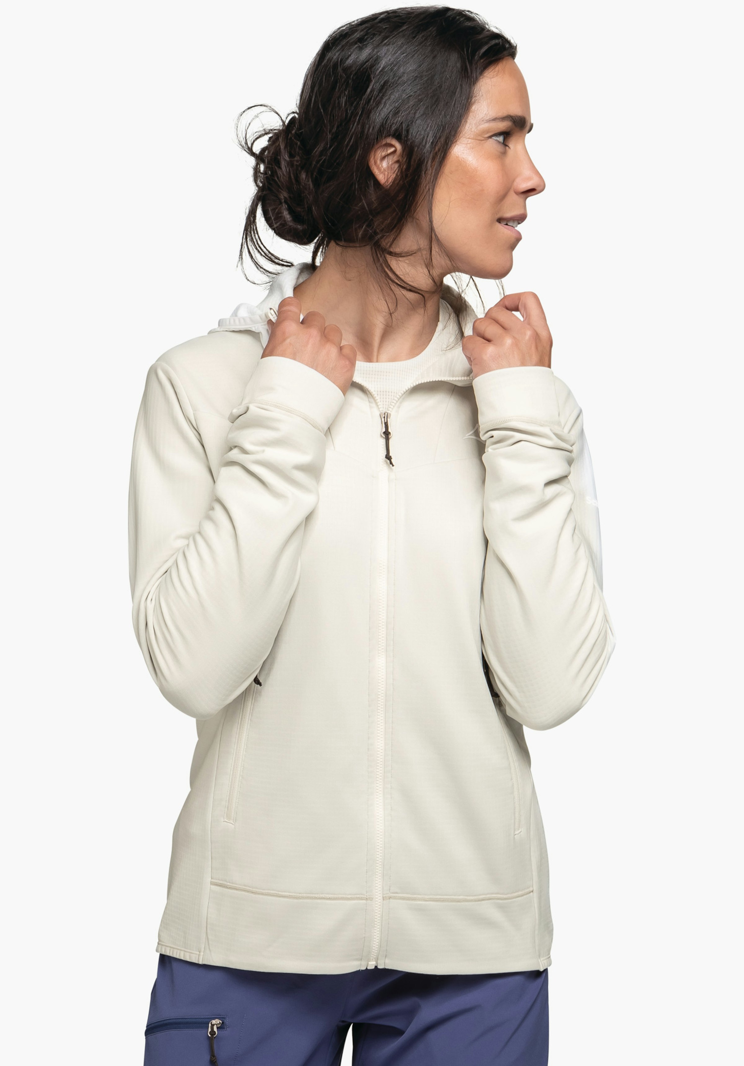 Mountain Fleece Hoody Style Blaueis WMS
