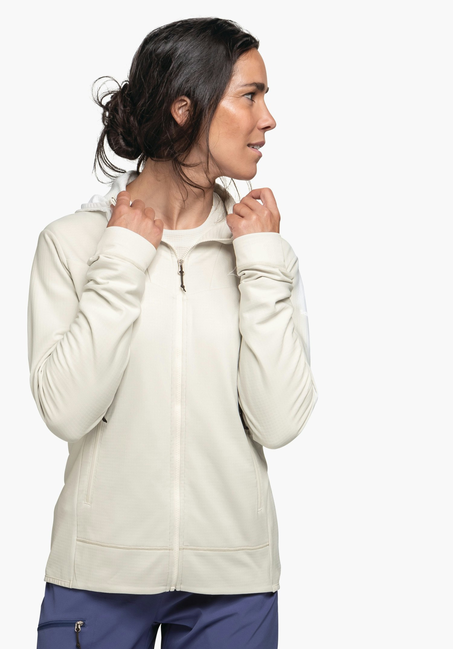 Mountain Fleece Hoody Style Blaueis WMS