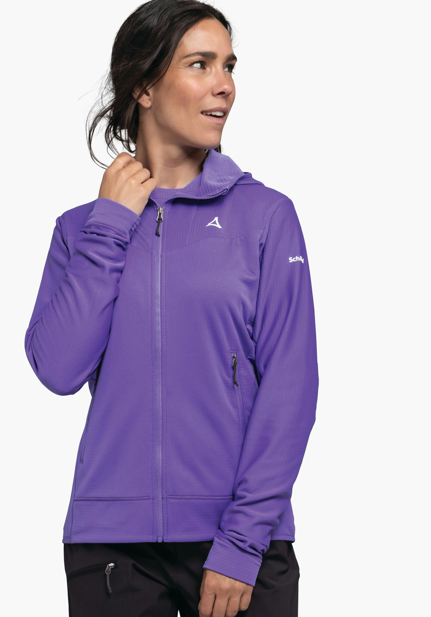 Mountain Fleece Hoody Style Blaueis WMS