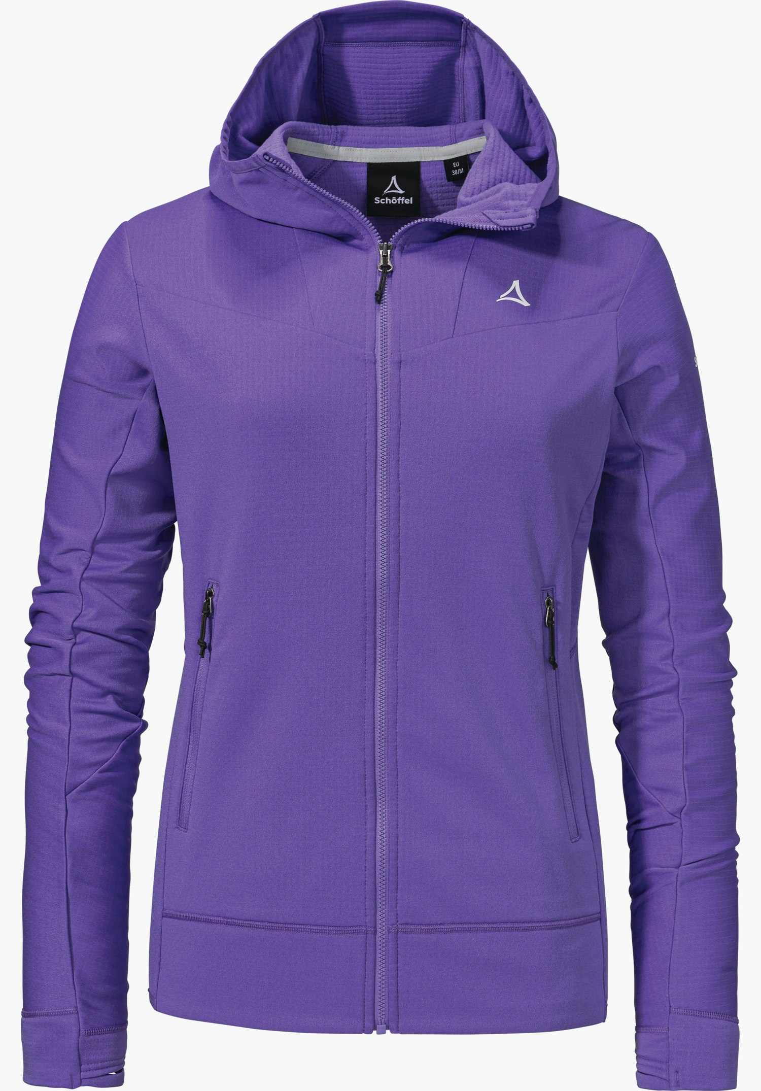 Mountain Fleece Hoody Style Blaueis WMS