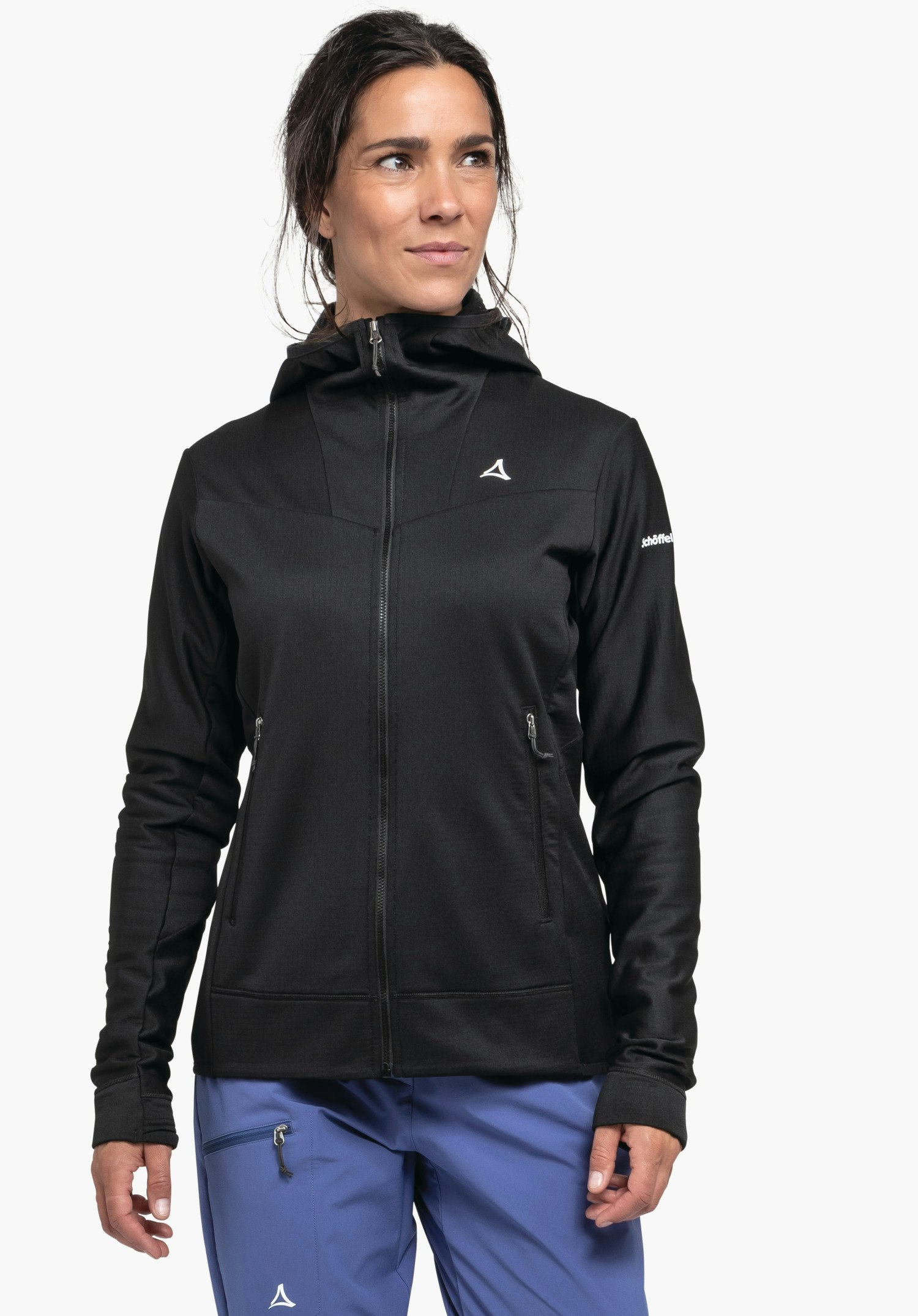 Mountain Fleece Hoody Style Blaueis WMS